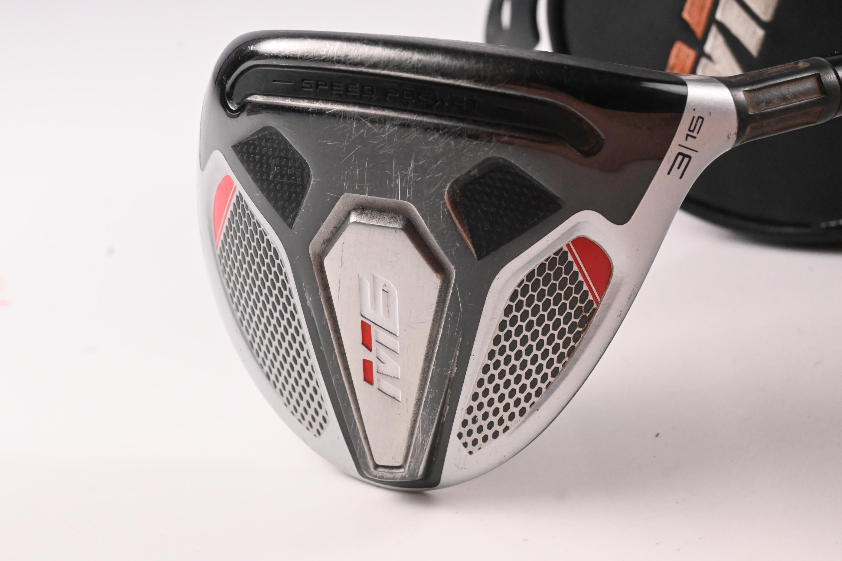 Taylormade M6 #3 Wood / 15 Degree / Regular Flex Fujikura Atmos Orange 5 Shaft