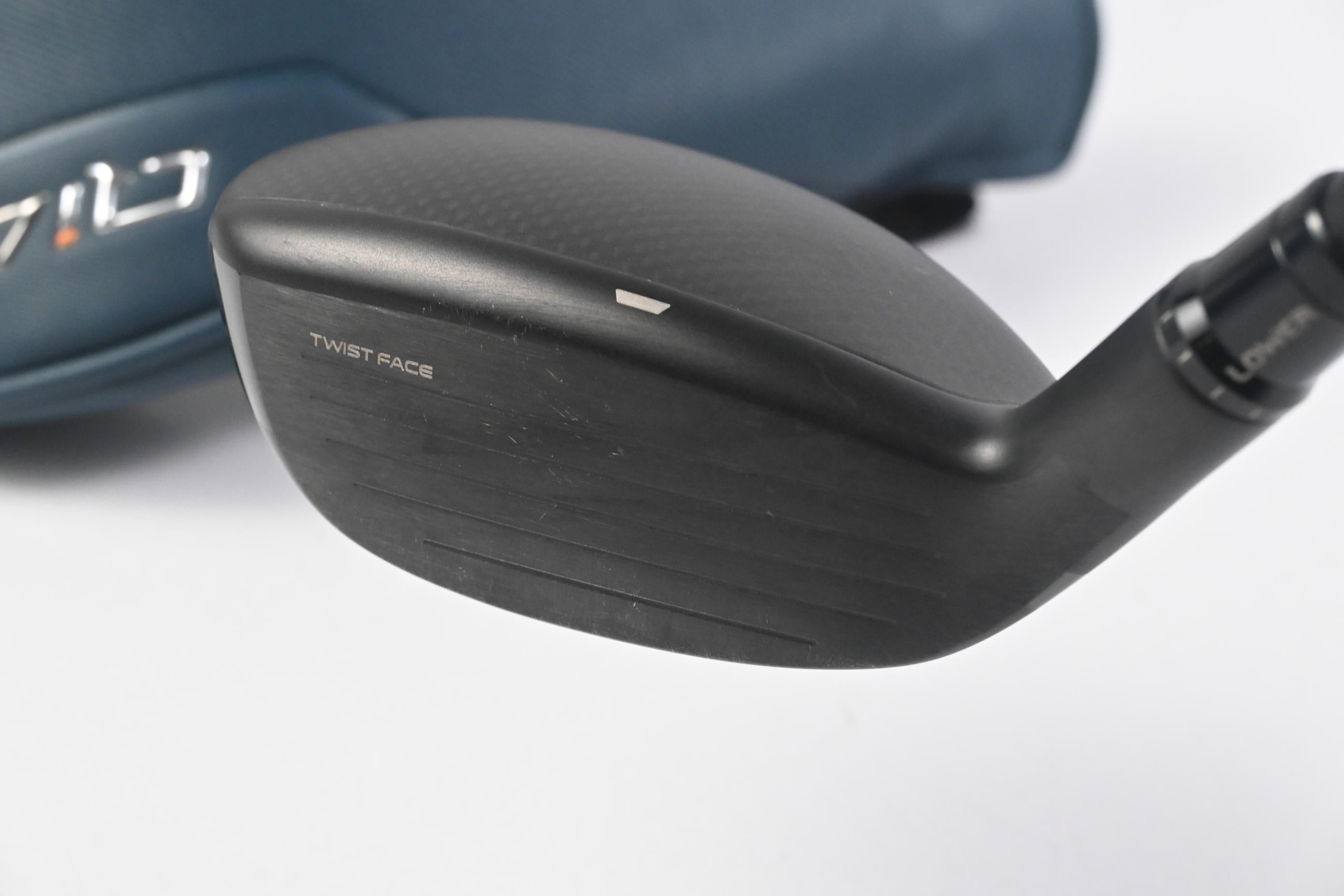 Taylormade Qi4D #3 Hybrid / 19 Degree / Stiff Flex REAX By KBS White 75 Shaft