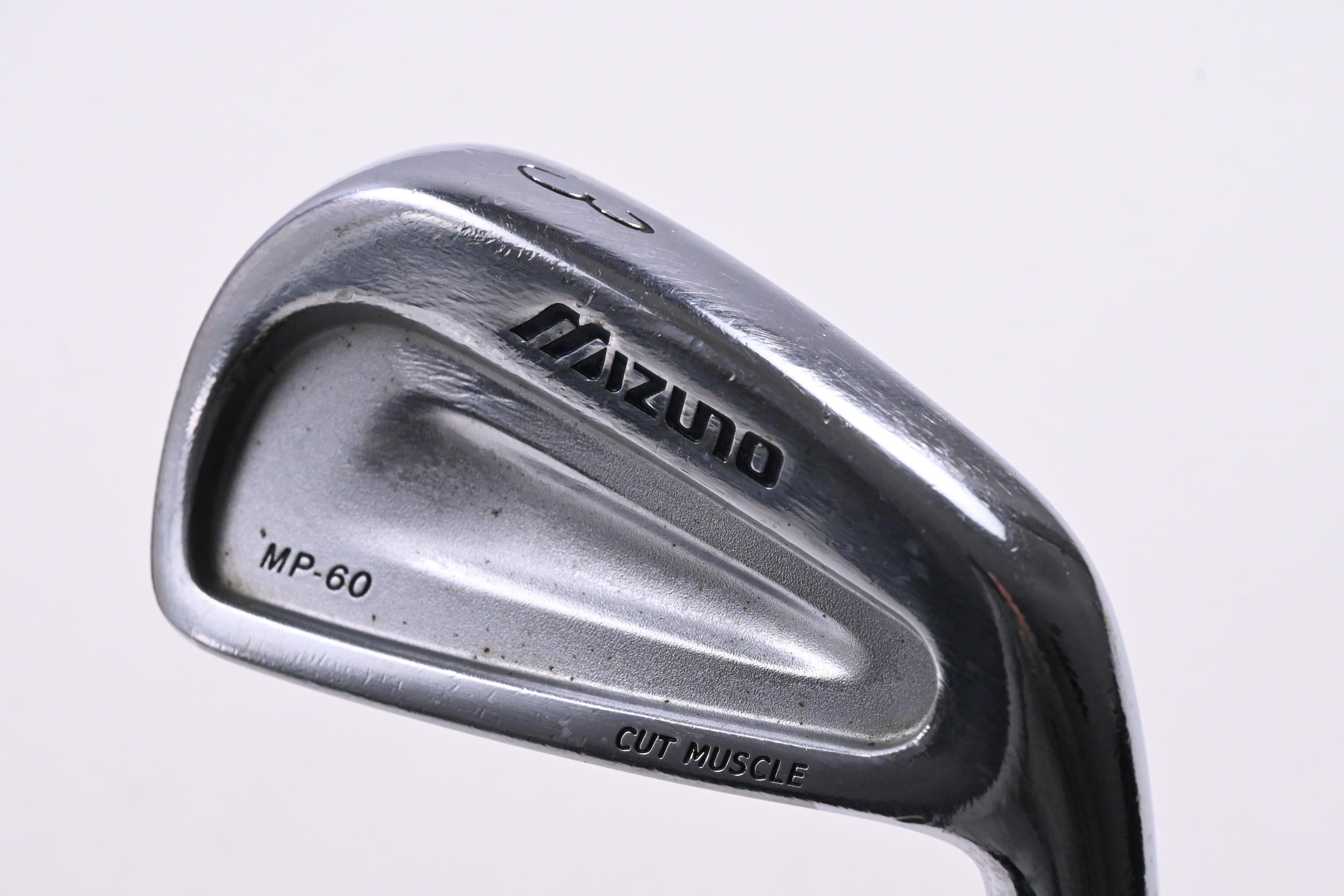 Mizuno MP-60 #3 Iron / 21 Degree / Regular Plus Flex Rifle Precision Shaft