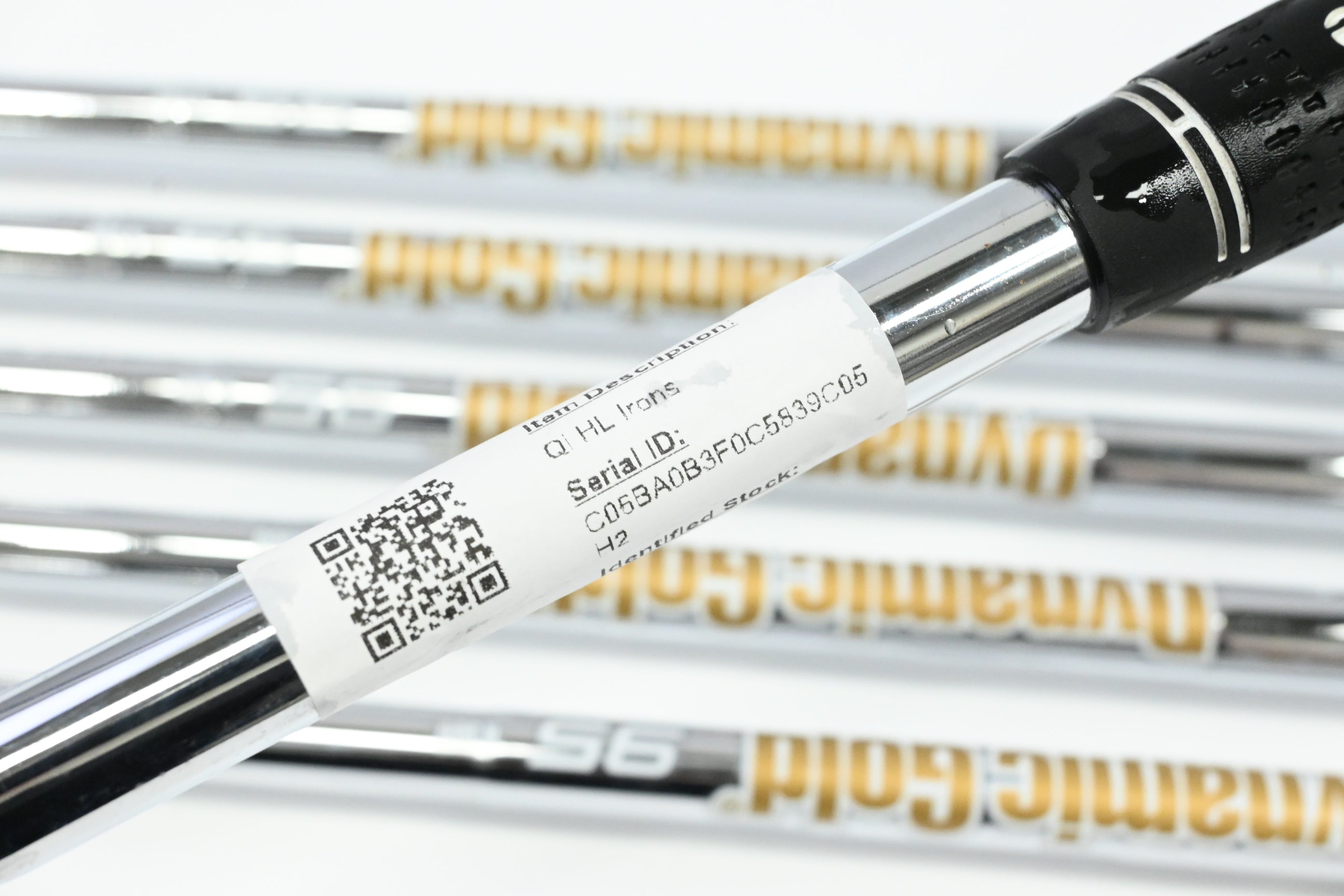 Taylormade Qi HL Irons / 5-PW / Regular Flex Dynamic Gold 95 R300 Shafts