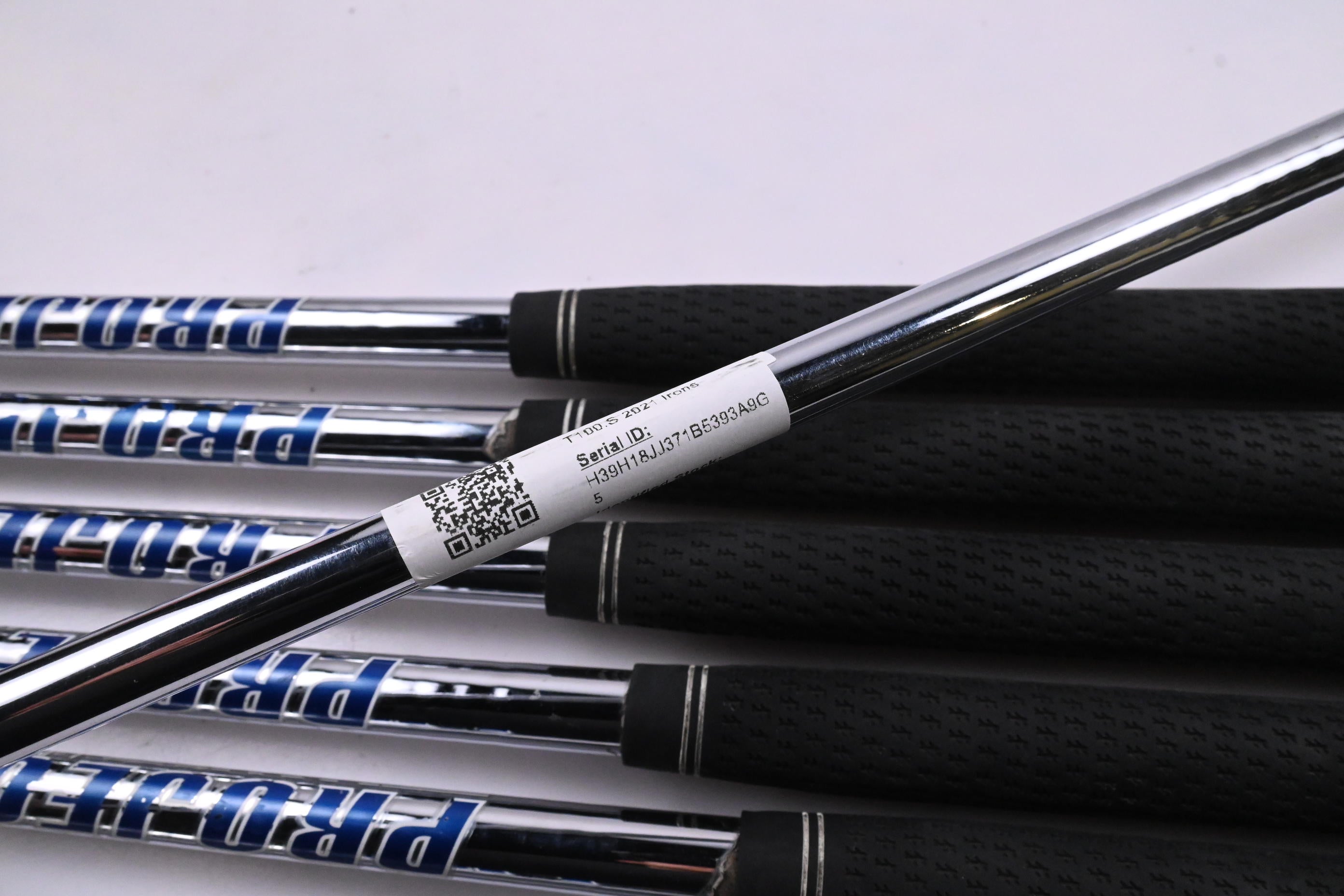 Titleist T100.S 2021 Irons / 4-PW / Stiff Flex Project X LZ 120 Shafts