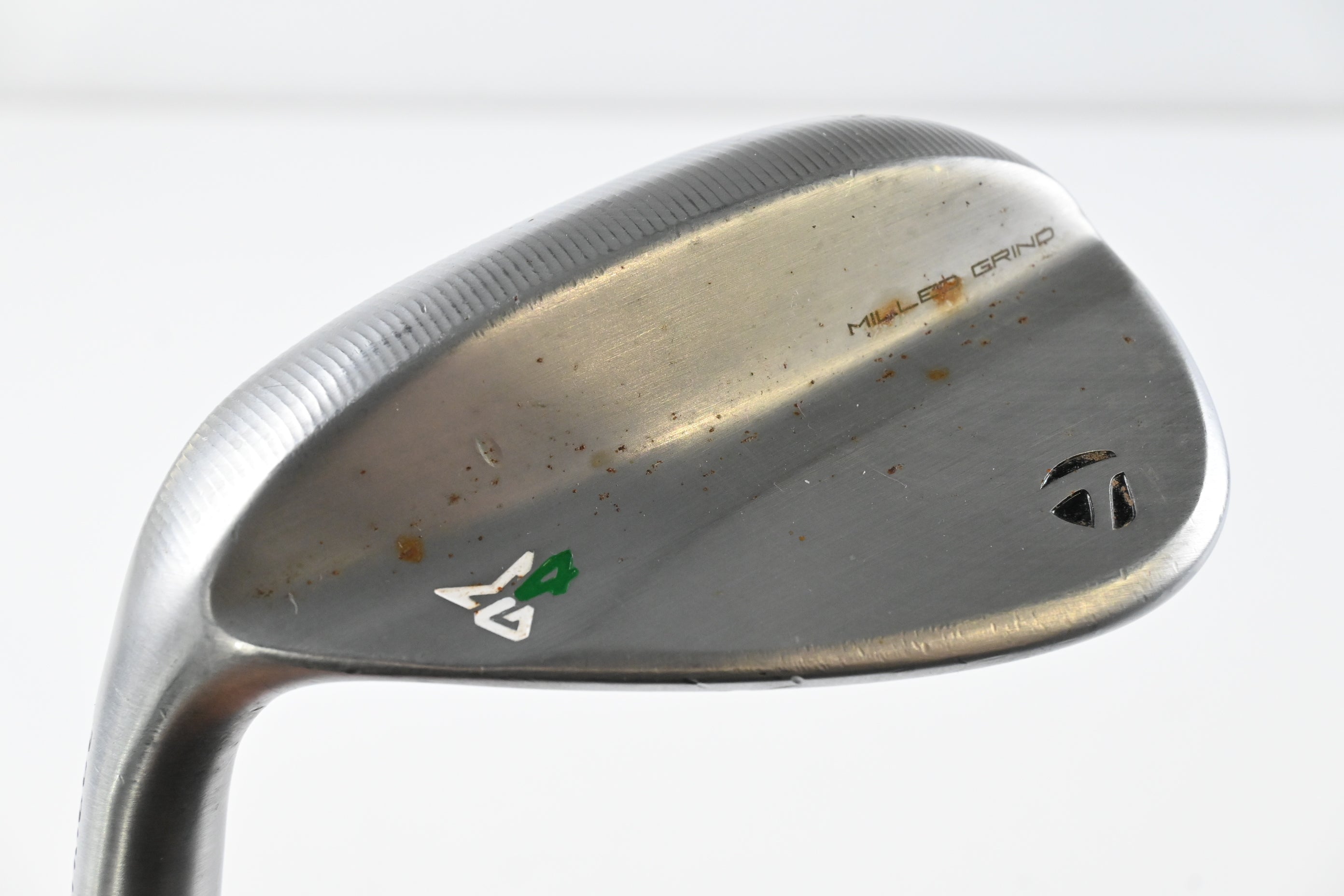 Left Hand Taylormade Milled Grind 4 Sand Wedge / 54 Degree / Wedge Flex Steel