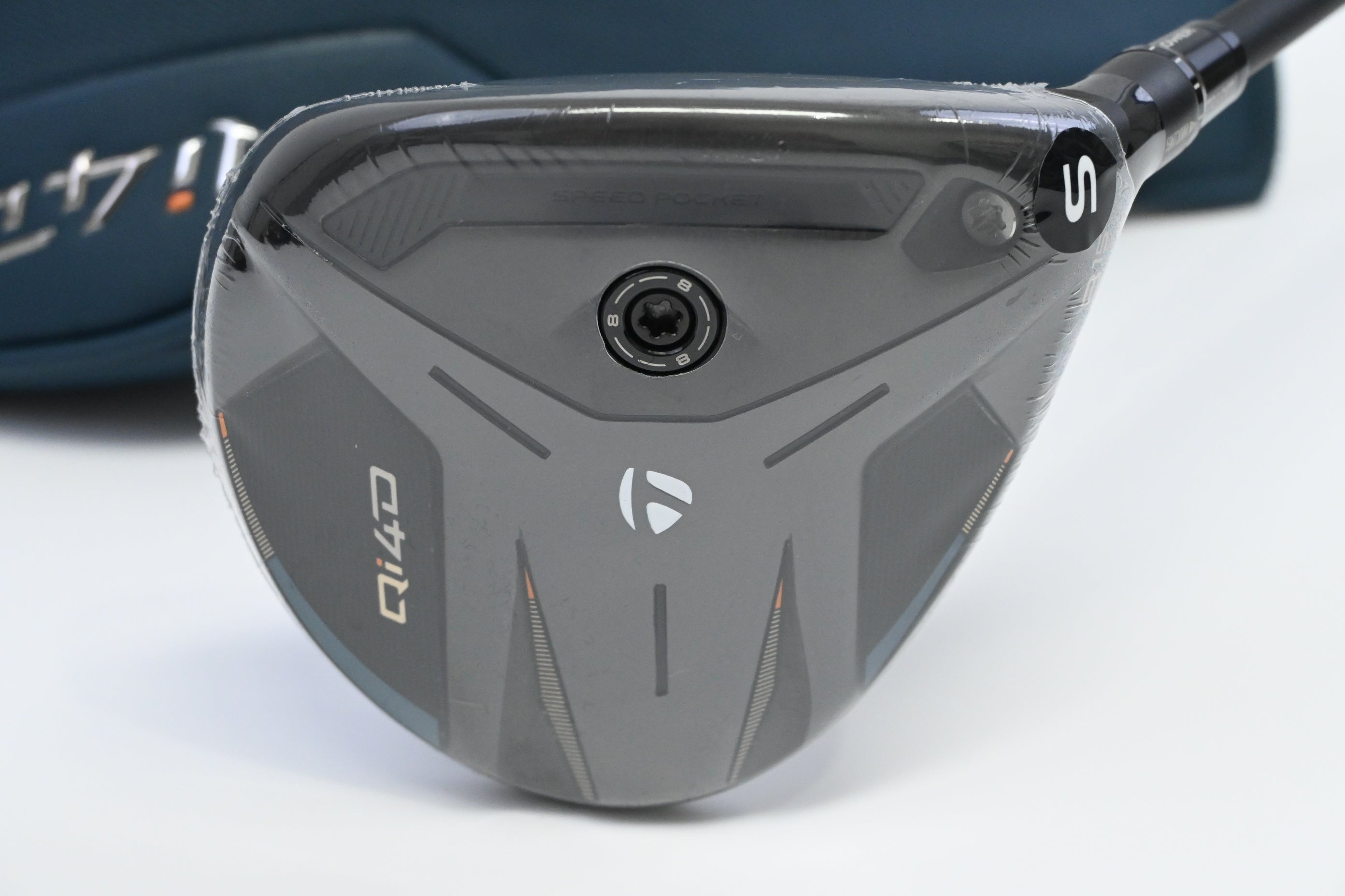 Taylormade Qi4D #3 Wood / 15 Degree / Stiff Flex Taylormade Reax White 65 Shaft