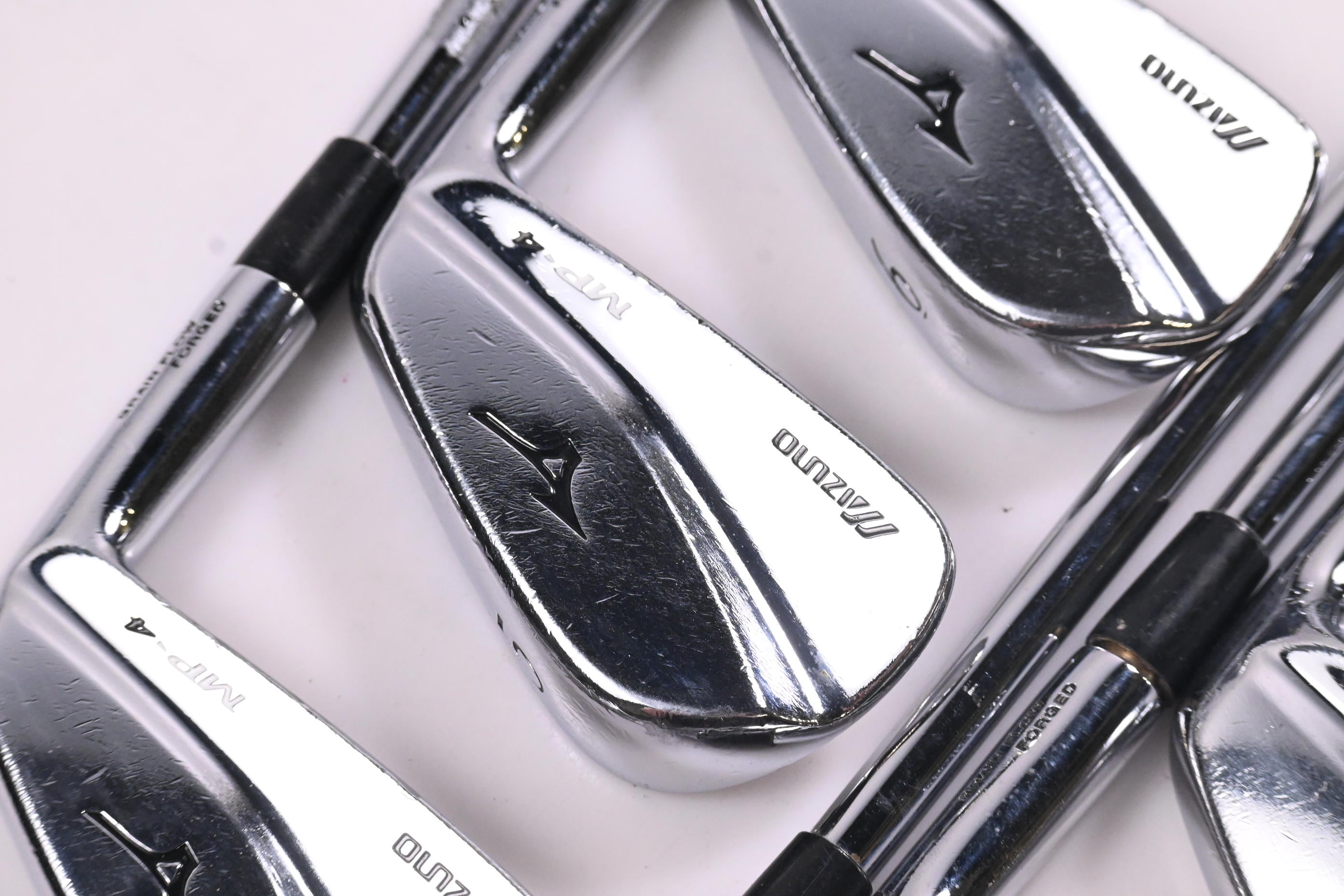 Mizuno MP-4 Irons / 4-PW / Stiff Flex Project X Shafts