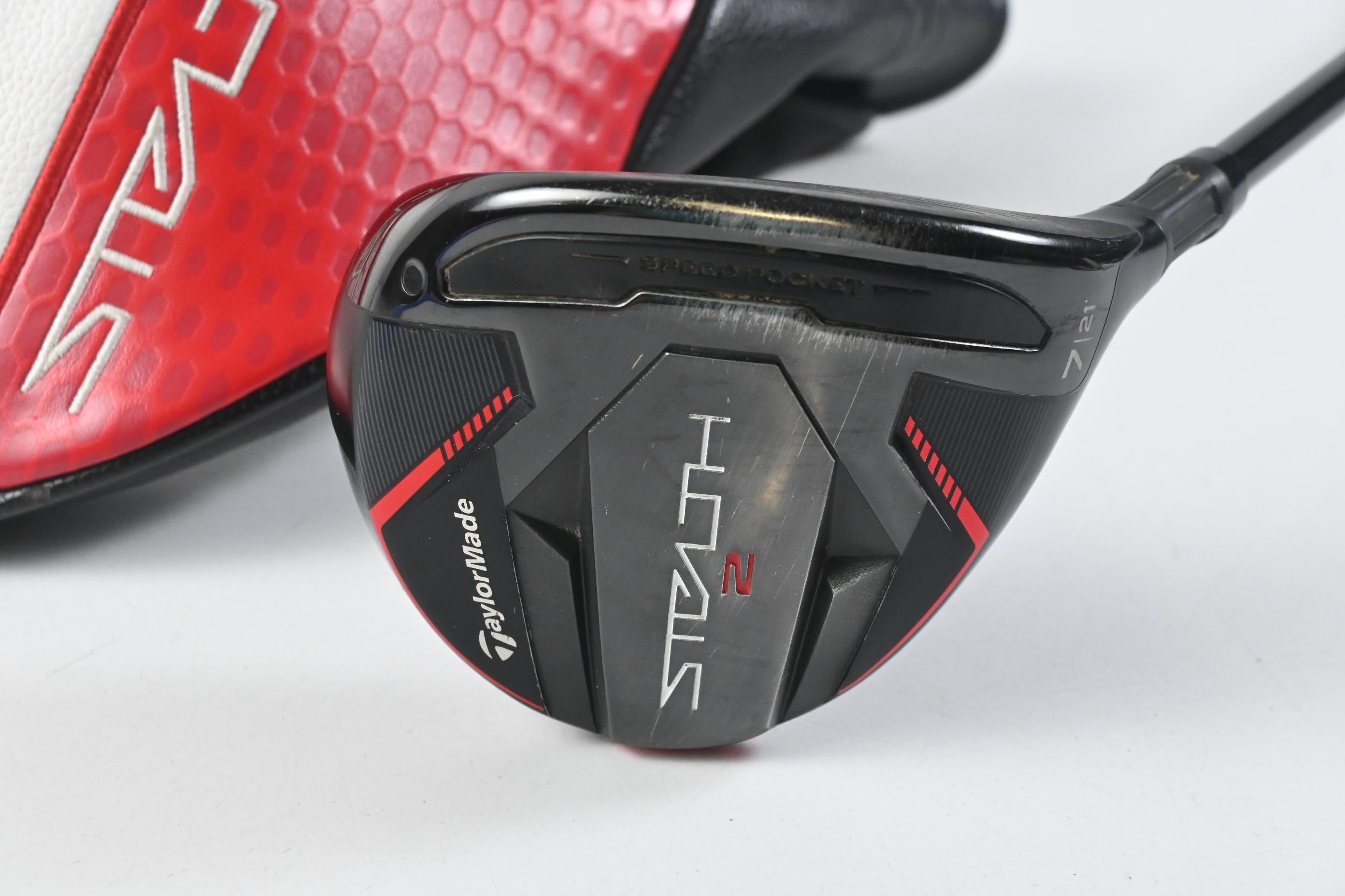 Taylormade Stealth 2 #7 Wood / 21 Degree / Regular Flex Ventus TR Red 5 Shaft