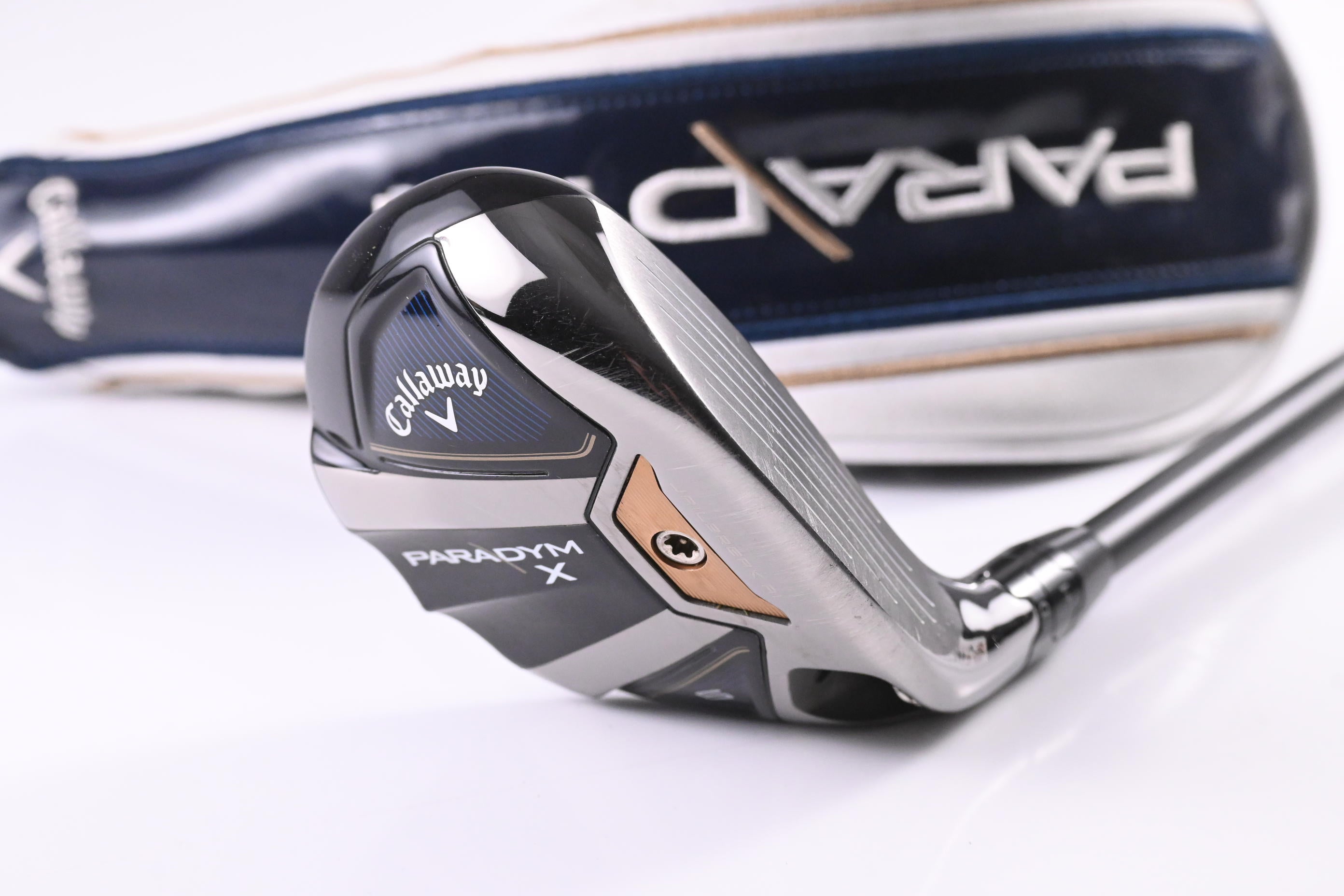 Callaway Paradym X #6 Hybrid / 27 Degree /  Regular Flex Project X Cypher 2.0 50