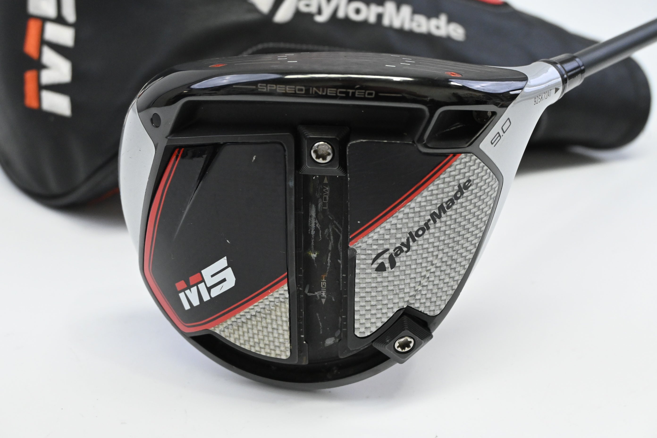 Taylormade M5 Driver / 9 Degree / X-Flex HZRDUS Smoke Black 70 Shaft