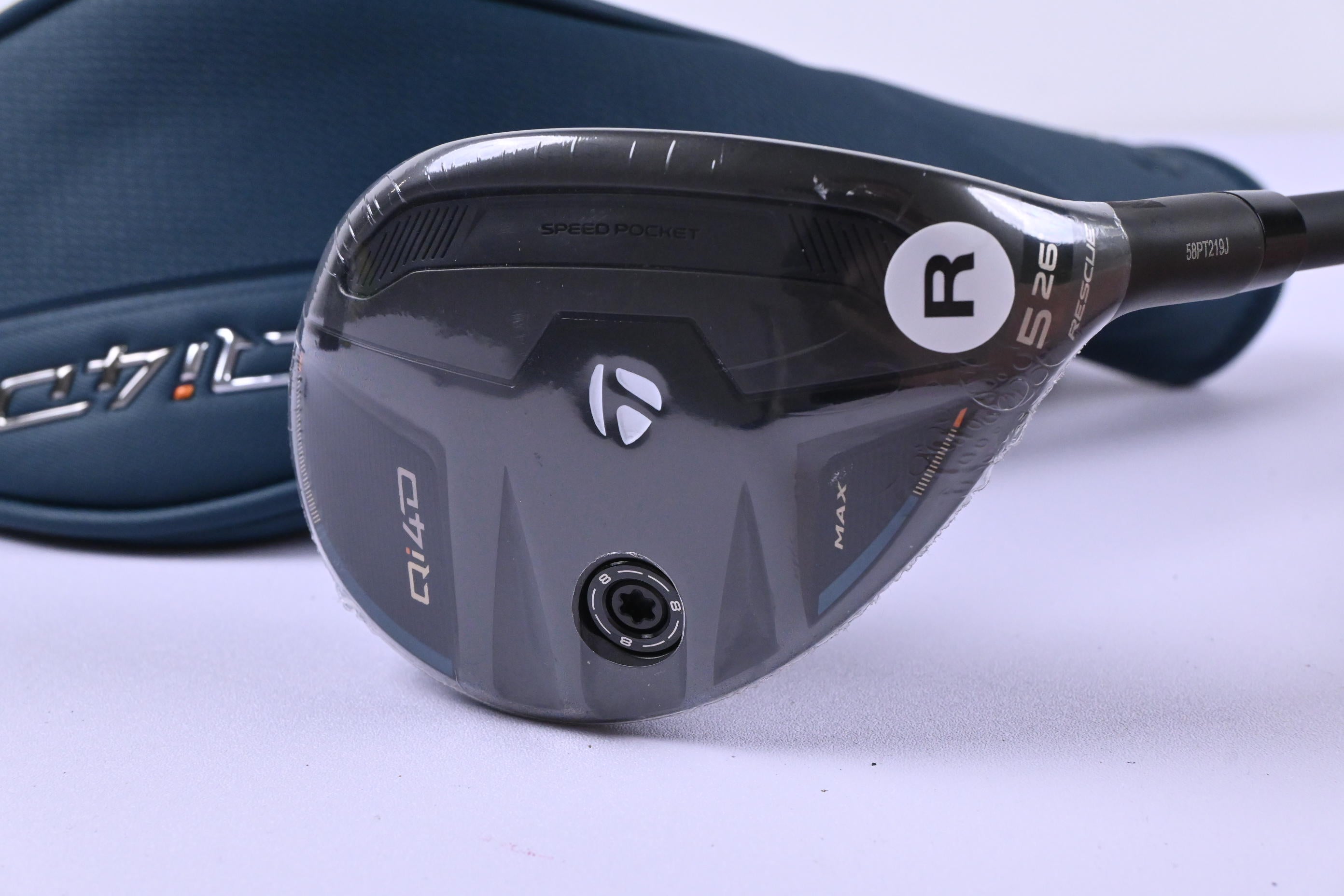 Taylormade Qi4D Max #5 Hybrid / 26 Degree / Regular Flex KBS REAX 50 Shaft