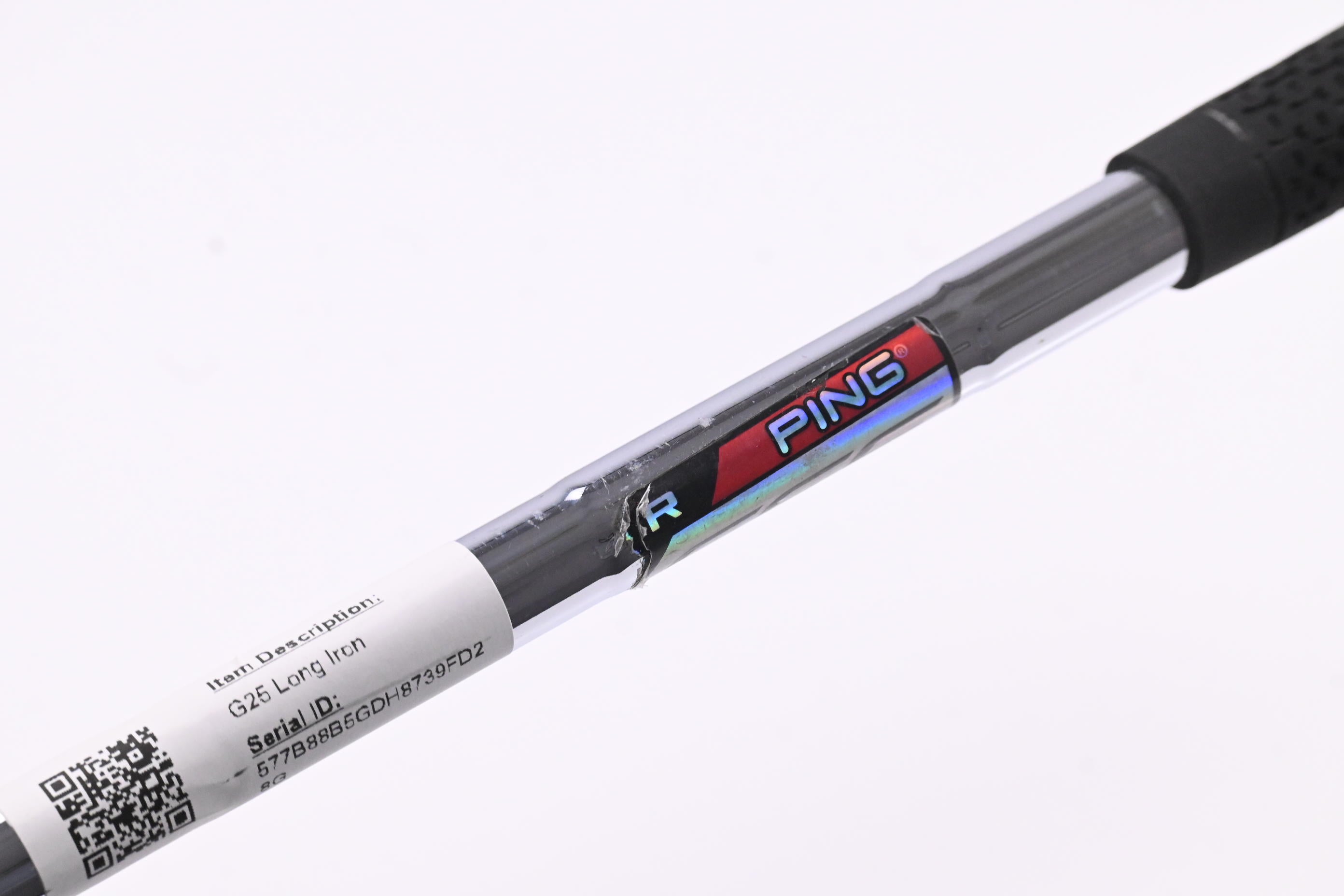 Ping G25 #4 Iron / 23 Degree / Black Dot / Regular Flex Ping CFS Shaft