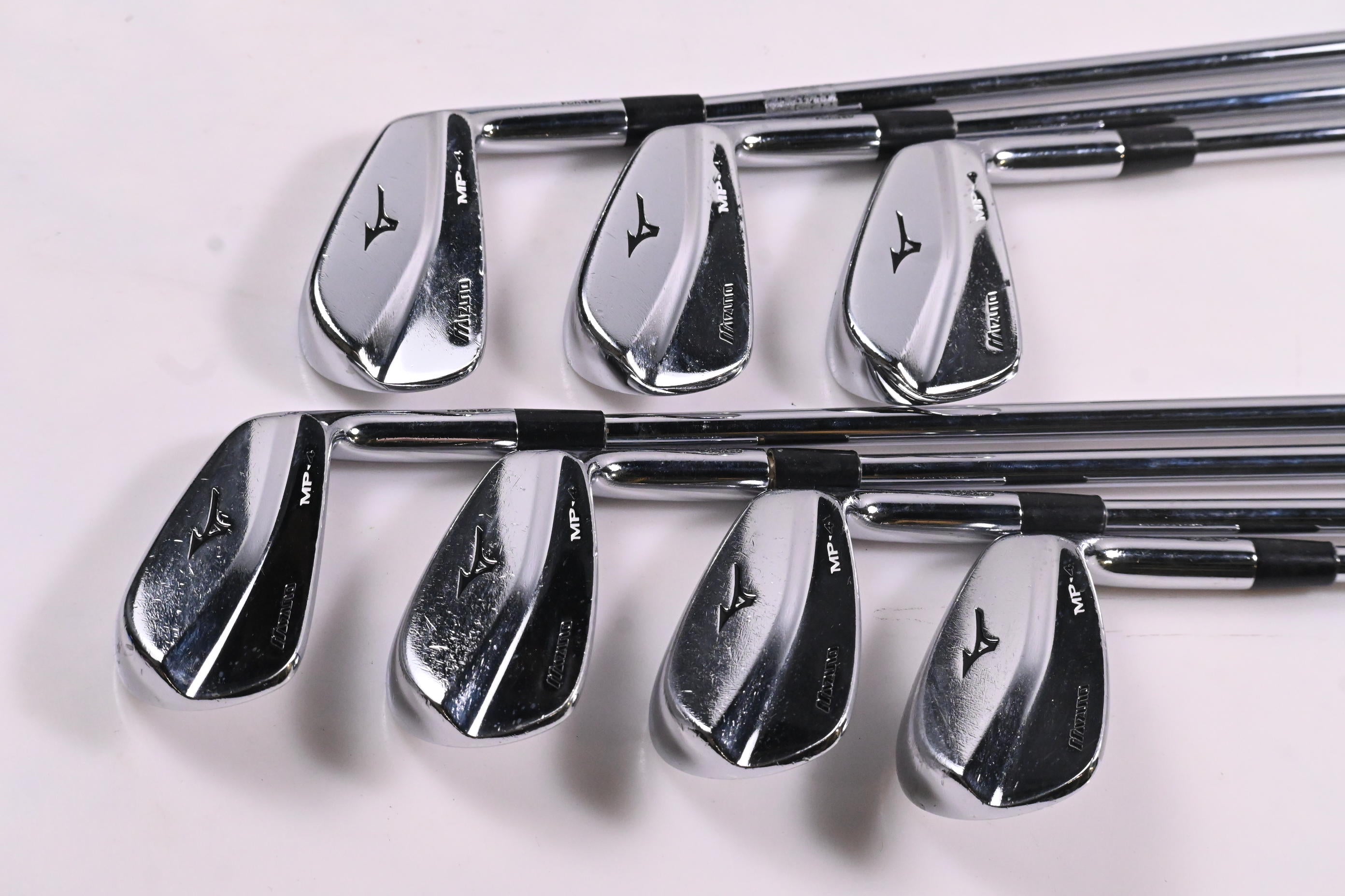 Mizuno MP-4 Irons / 4-PW / Stiff Flex Project X Shafts