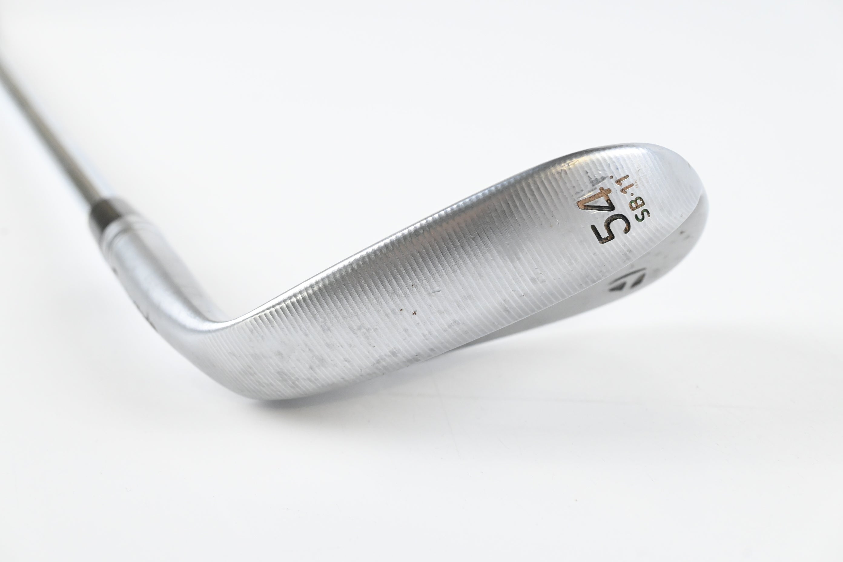 Left Hand Taylormade Milled Grind 4 Sand Wedge / 54 Degree / Wedge Flex Steel