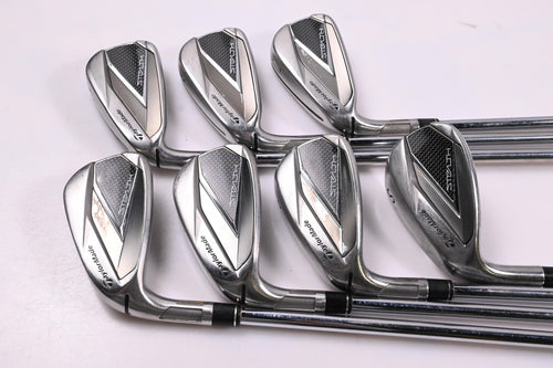 Left Hand Taylormade Stealth Irons / 5-PW+SW / Regular Flex KBS MAX MT 85