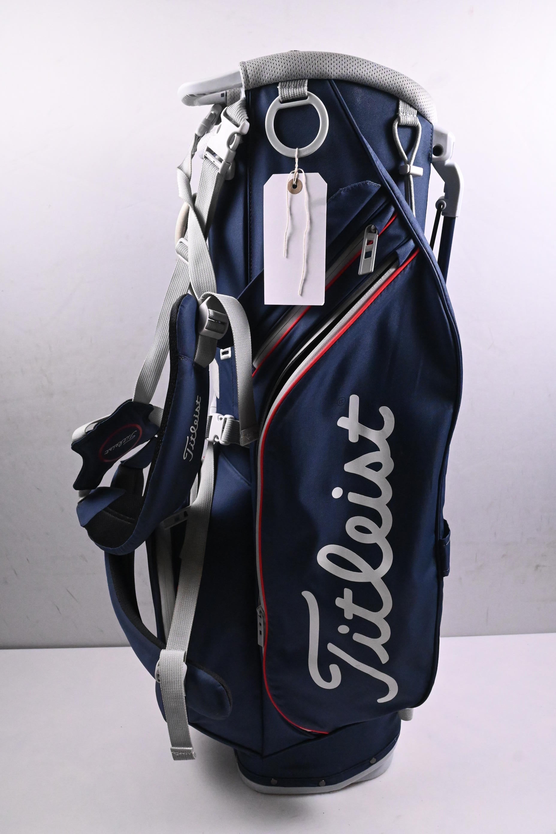 Titleist Players S4 StaDry Golf Stand Bag / 4-Way Divider / Blue & Grey