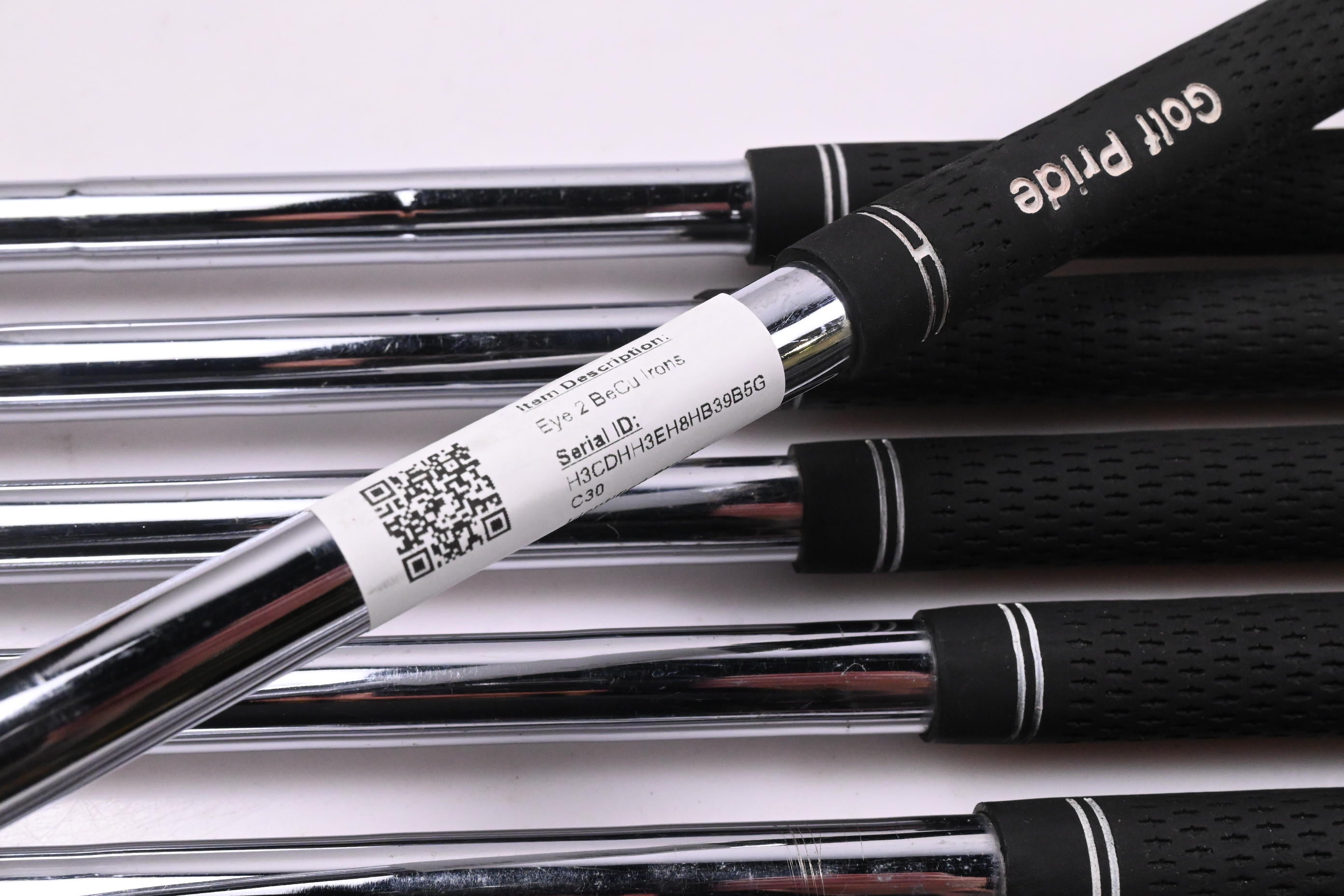 Ping Eye 2 BeCu Irons / 3-PW+SW / Black Dot / Stiff Flex Steel Shafts