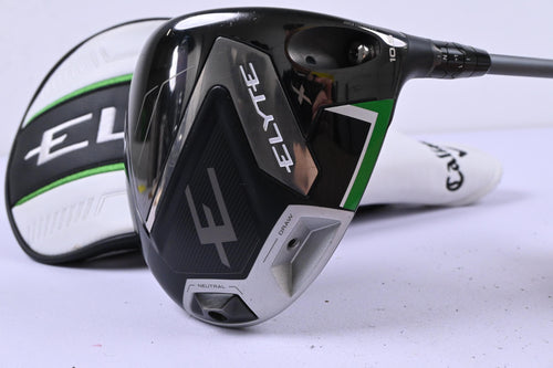 Callaway Elyte X Driver / 10.5 Degree / Regular Flex Denali Frost Silver 50