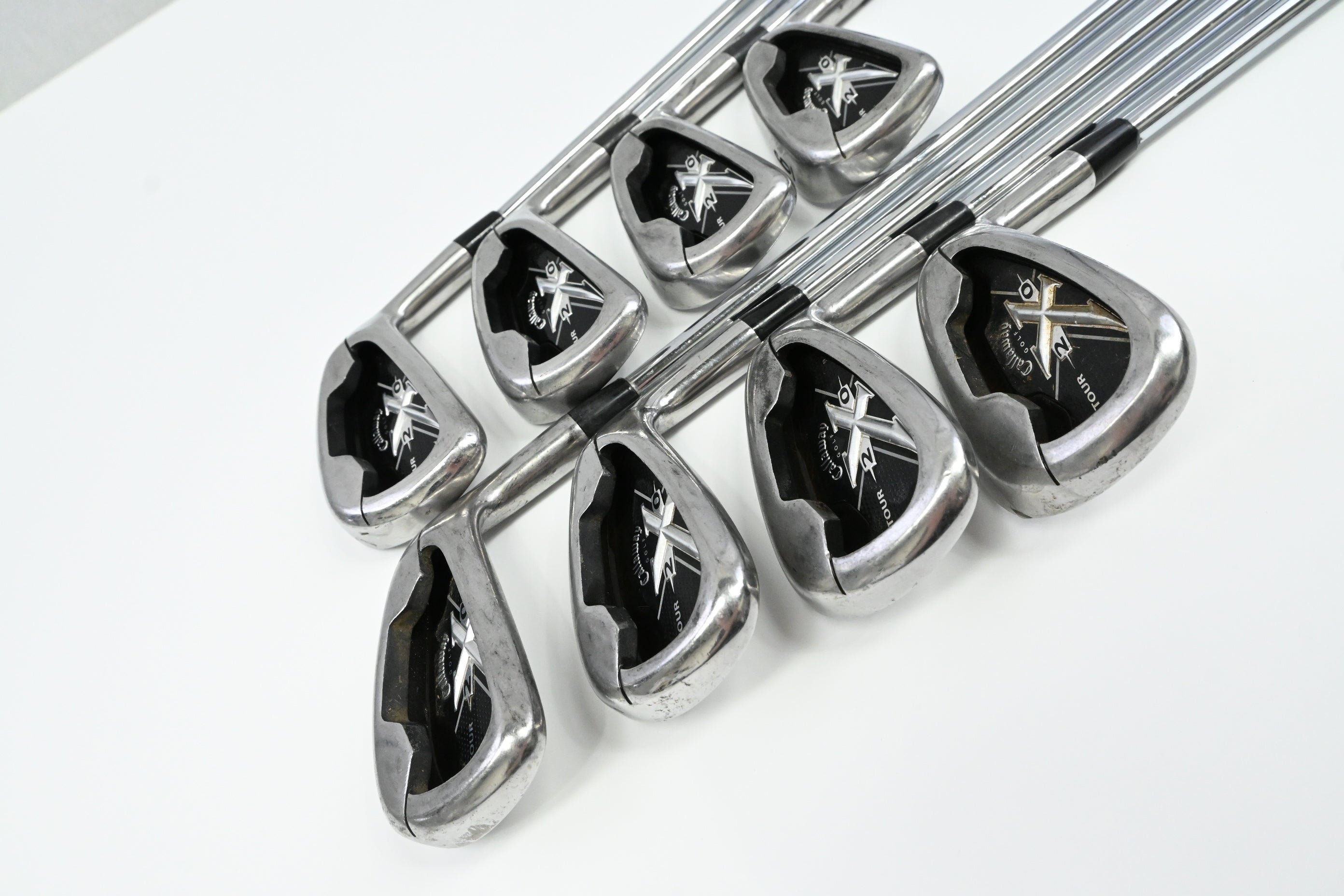 Callaway X-20 Tour Irons / 3-PW / Regular Flex Project X Flighted Rifle Shafts
