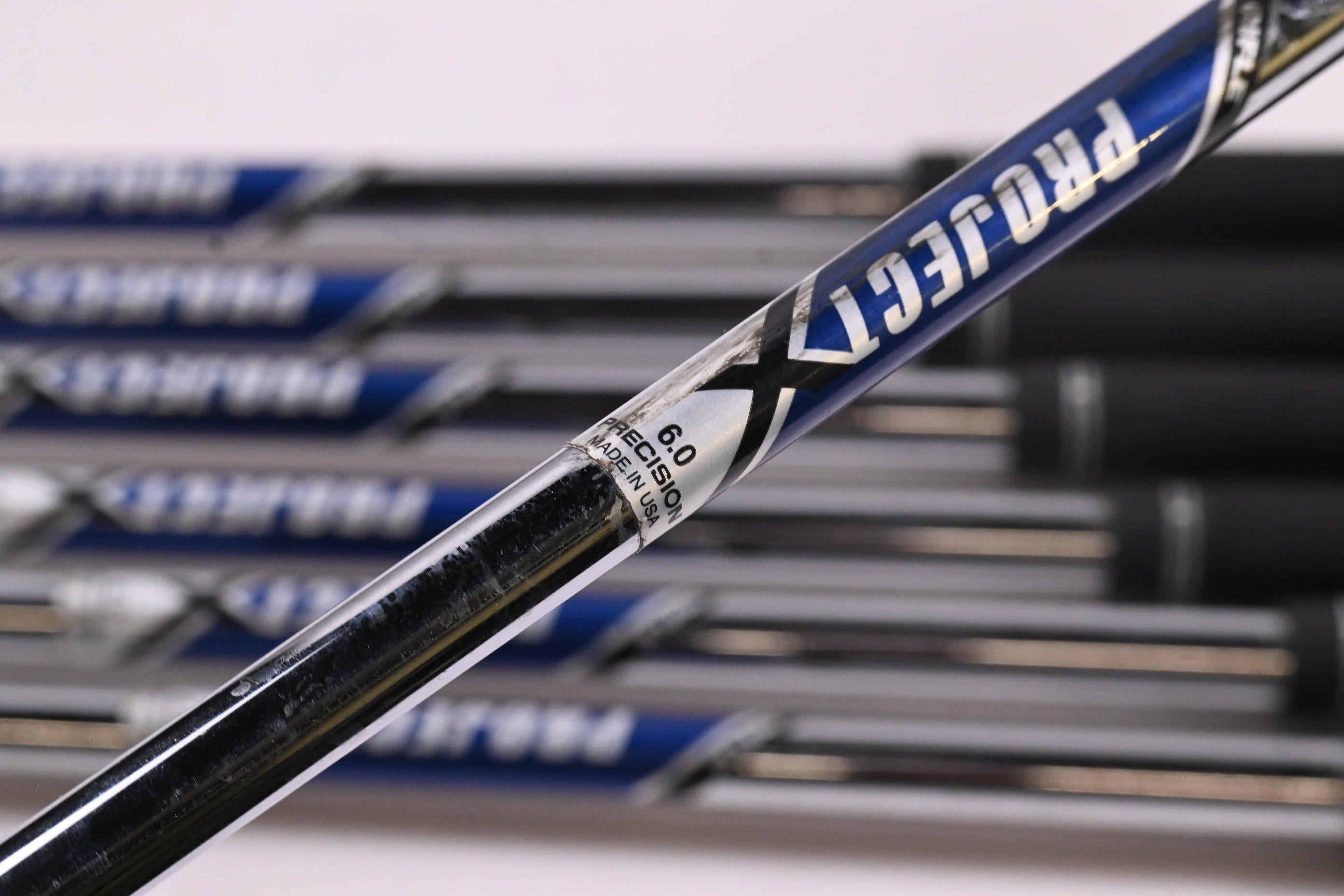 Mizuno MP-4 Irons / 4-PW / Stiff Flex Project X Shafts
