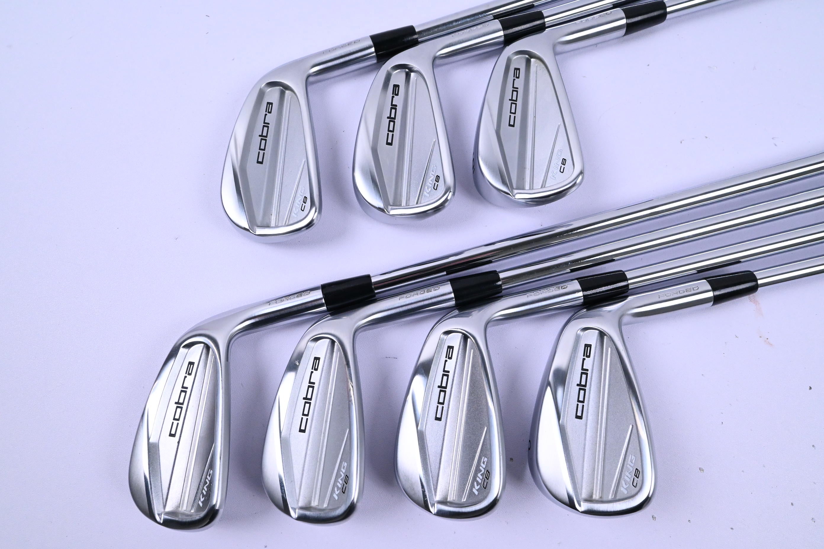 Cobra King CB Irons / 4-PW / Stiff Flex KBS $-Taper 120 Shafts