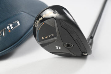 Taylormade Qi4D #4 Hybrid / 22 Degree / Regular Flex REAX By KBS White 65 Shaft