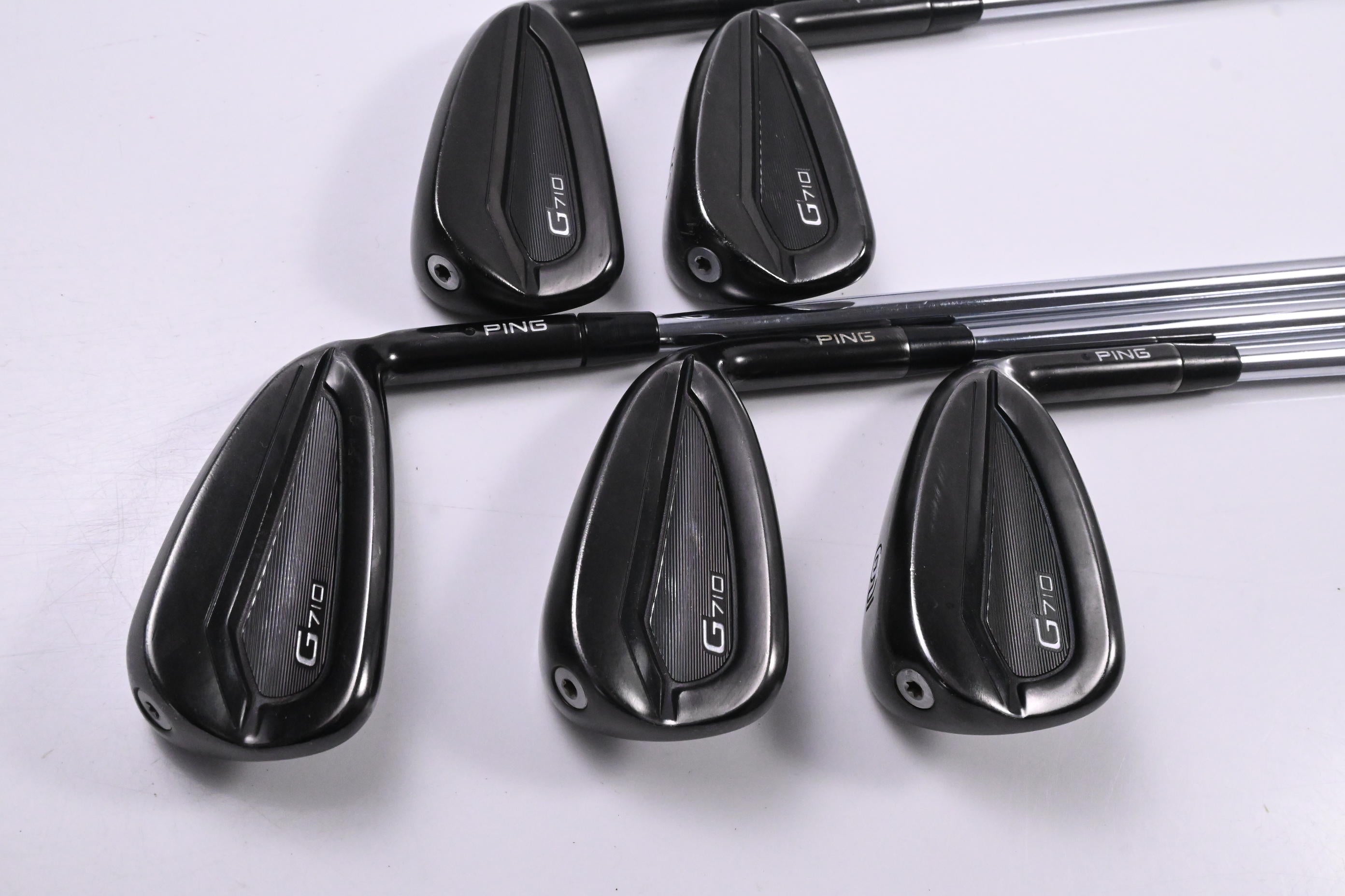 Ping G710 Irons / 5-9i / Black Dot / Regular Flex Dynamic Gold 105 R300 Shafts