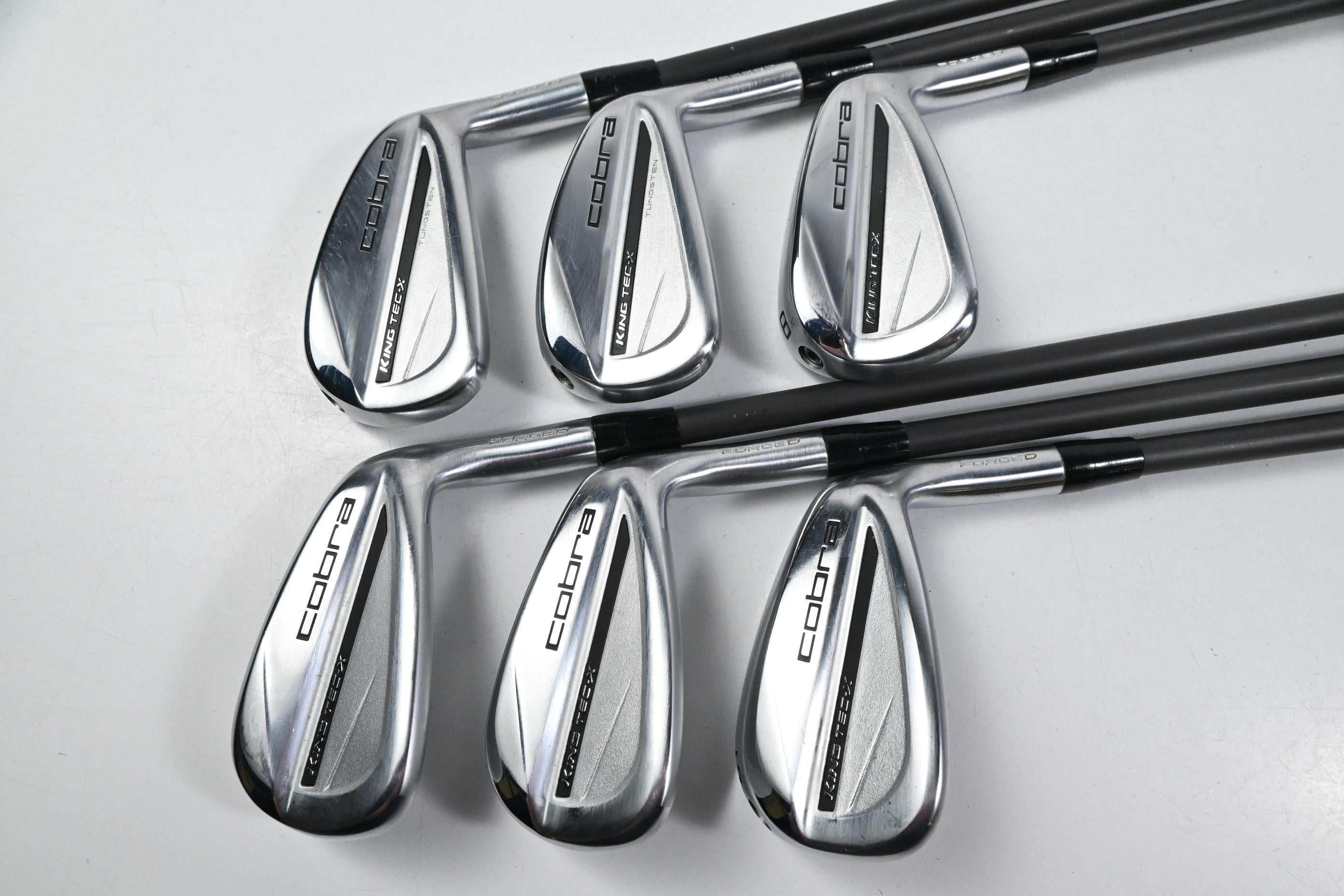 Cobra 2025 King Tec-X Irons / 6-PW+GW / Regular Flex Cobra Ultralite 50 Shafts