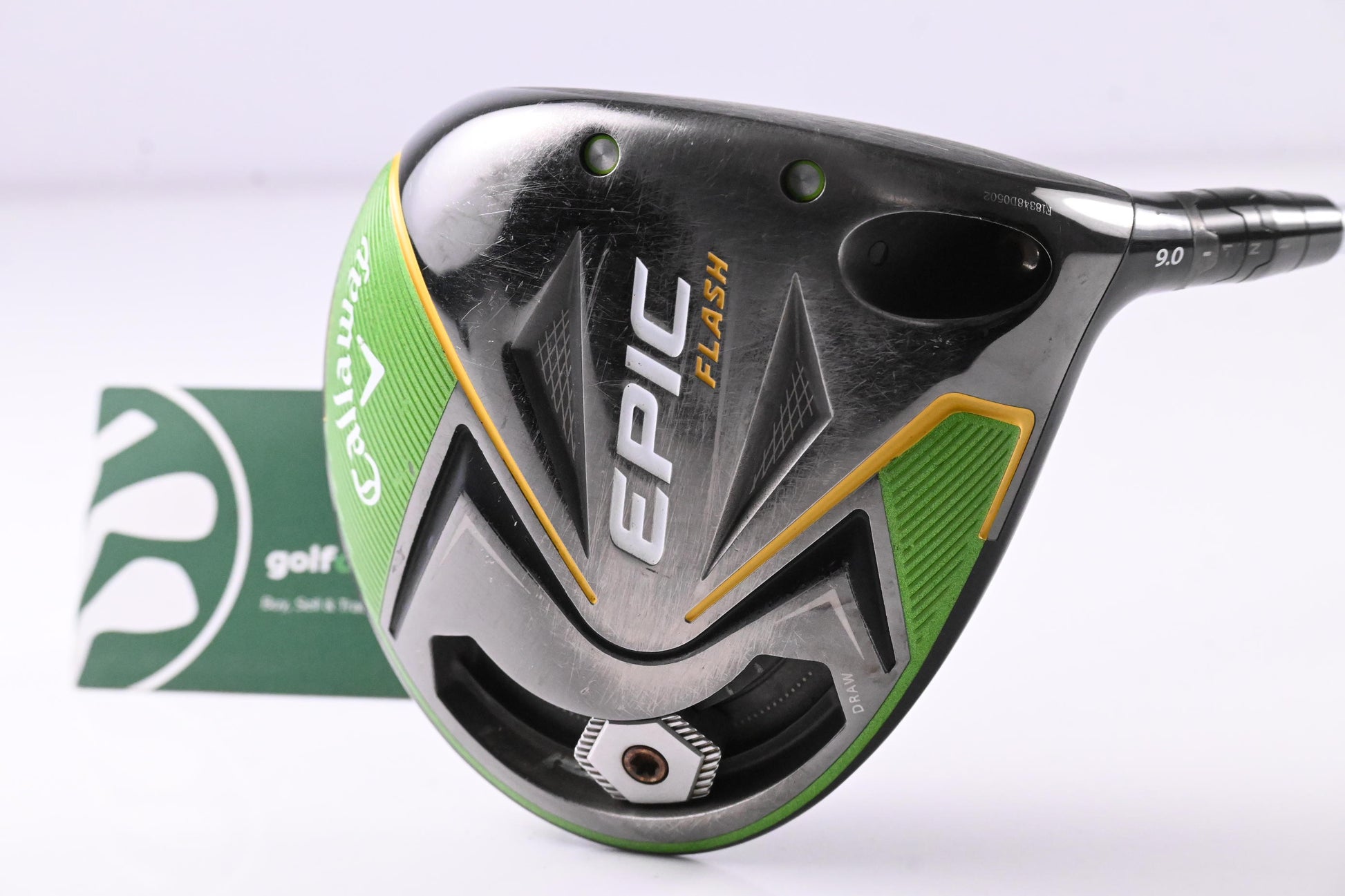 Callaway Epic Flash Driver / 9 Degree / Stiff Flex Aldila Rogue 110 MSI