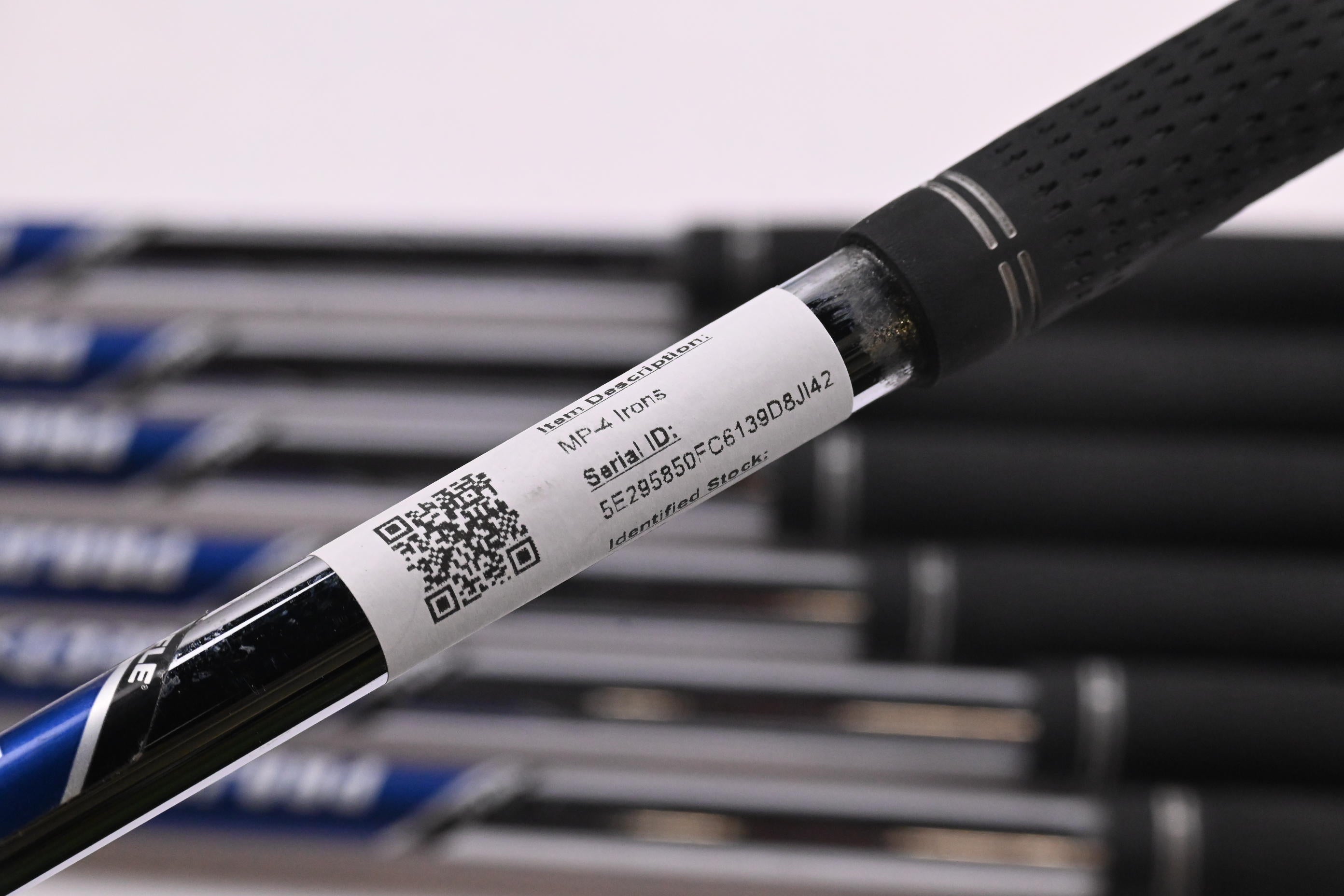 Mizuno MP-4 Irons / 4-PW / Stiff Flex Project X Shafts