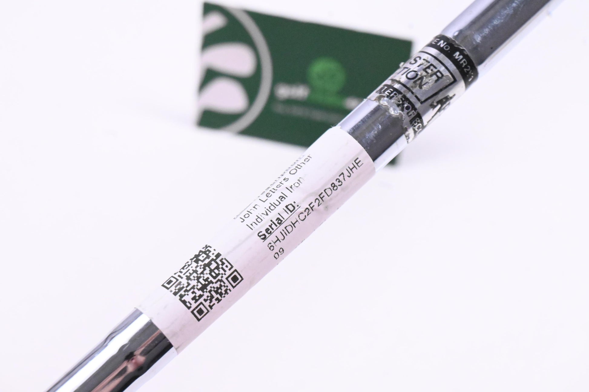 John Letters MM II #4 Iron / 19 Degree / Regular Flex John Letters Shaft