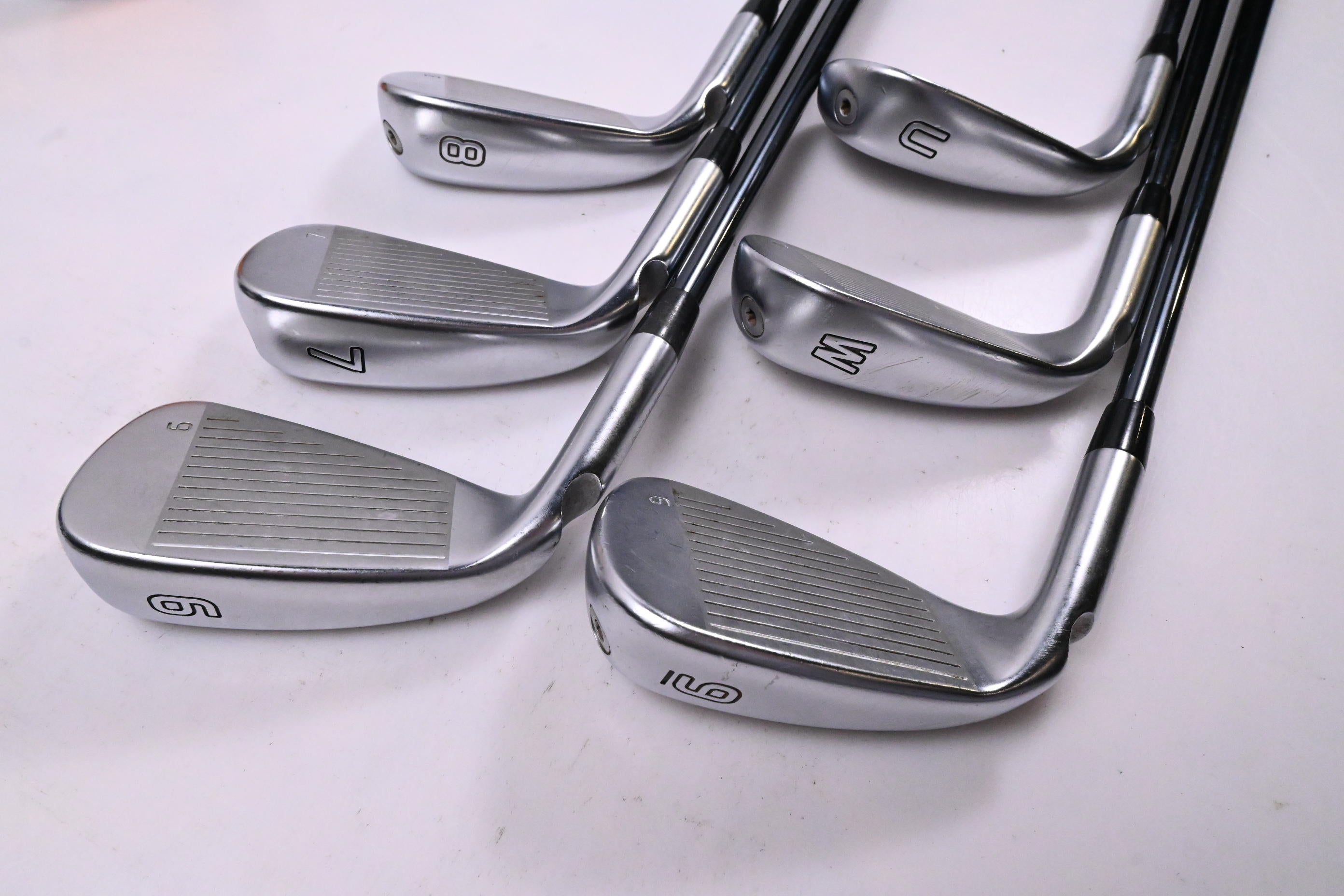 Ping G730 Irons / 6-PW+GW / Green Dot / Regular Flex UST Recoil Dart 75 Shafts