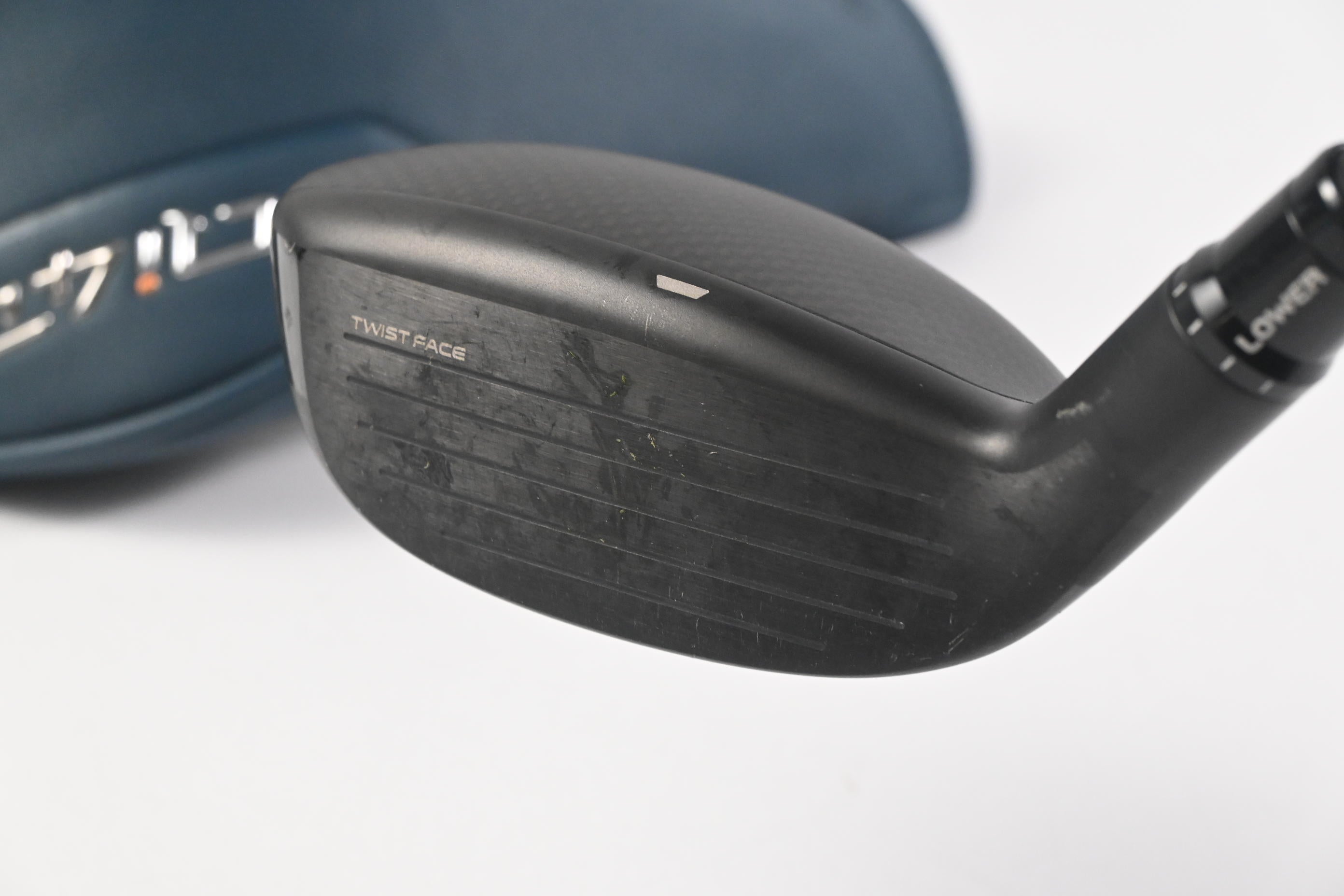 Taylormade Qi4D #4 Hybrid / 22 Degree / Regular Flex REAX By KBS White 65 Shaft