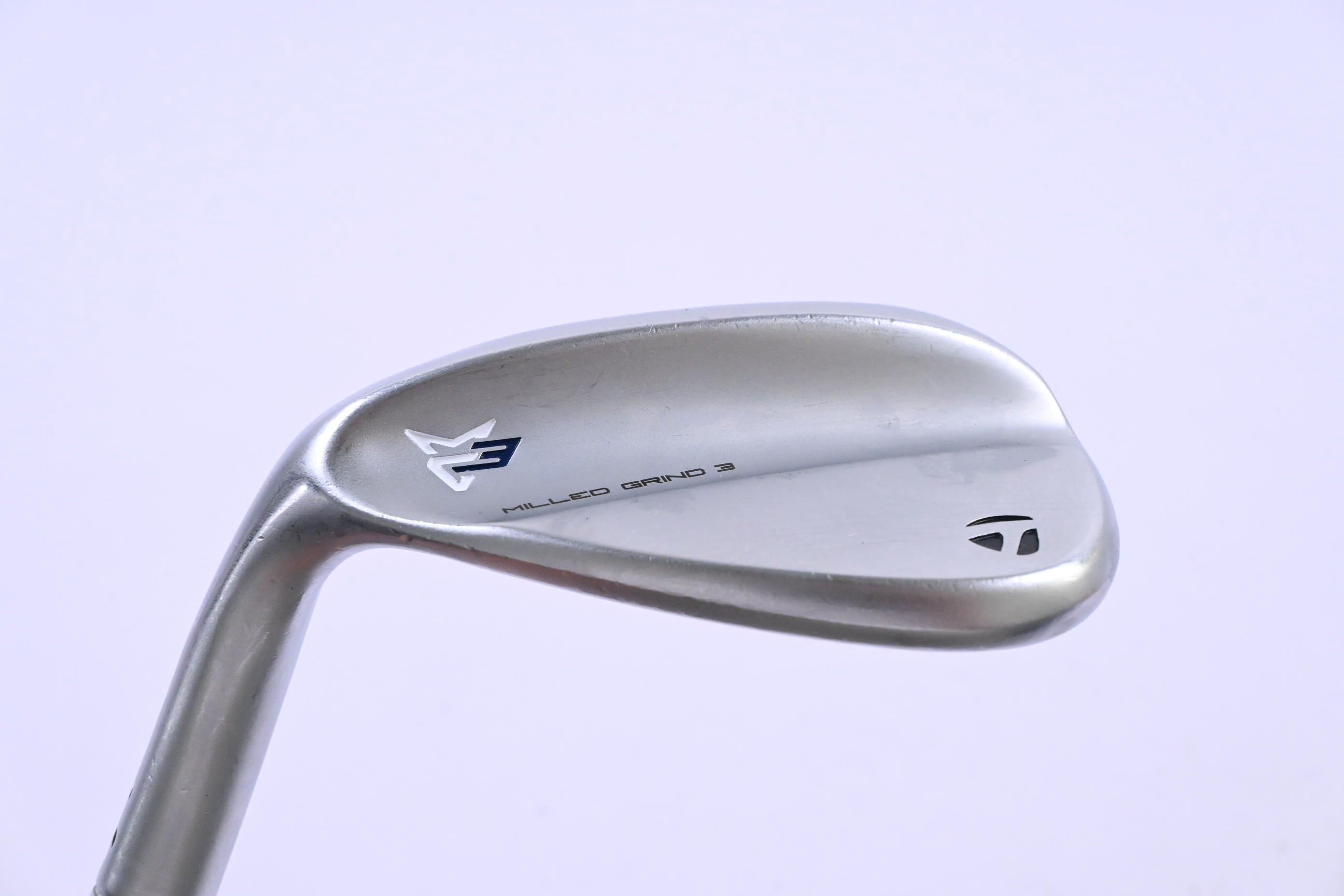 Left Hand Taylormade Milled Grind 3 Chrome Lob Wedge / 60 Degree / Stiff Flex