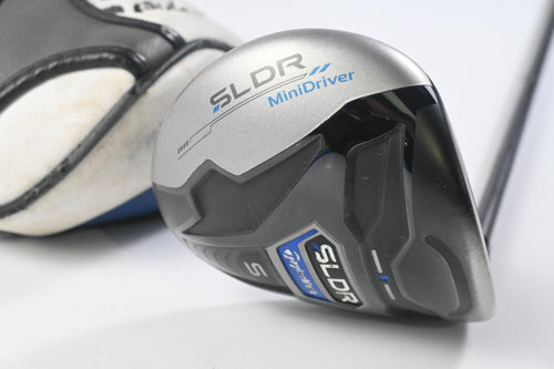 Taylormade SLDR-S Mini Driver / 14 Degree / Stiff Flex Fujikura Speeder 57 Shaft