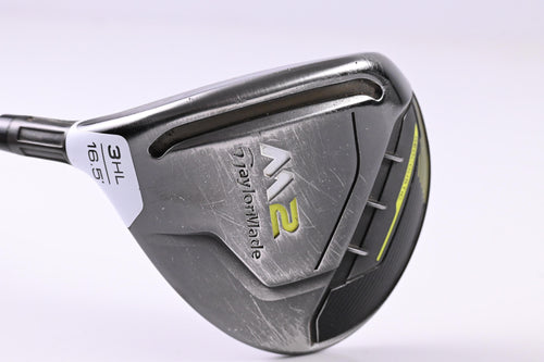 Left Hand Taylormade M2 2017 #3HL Wood / 16.5 Degree / Regular Flex M2 Reax 55