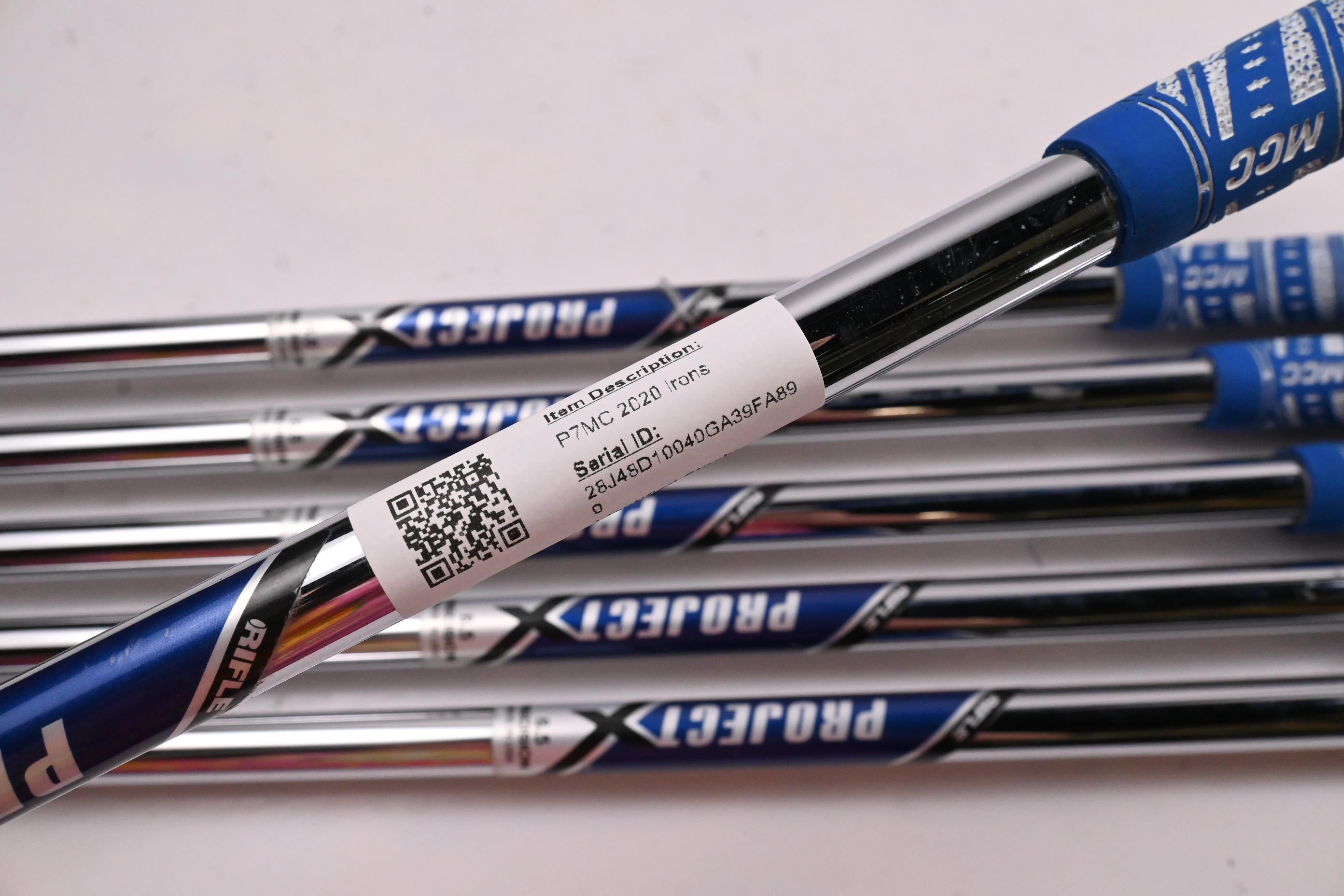 Taylormade P7MC 2020 Irons / 4-9I / X-Flex Project X Rifle Shafts