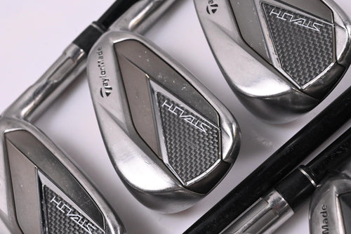 Taylormade Stealth Irons / 6-PW+AW+SW / Stiff Flex Ventus Red 7 Shafts