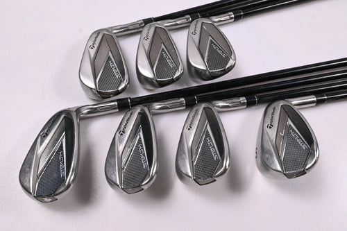 Taylormade Stealth Irons / 6-PW+AW+SW / Stiff Flex Ventus Red 7 Shafts