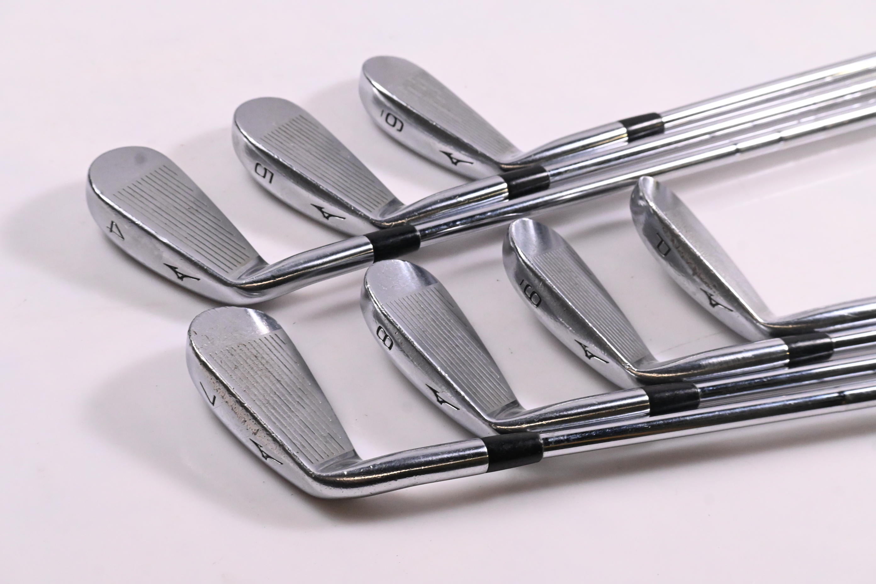Mizuno MX-200 Irons / 4-PW / Stiff Flex KBS Tour Shafts