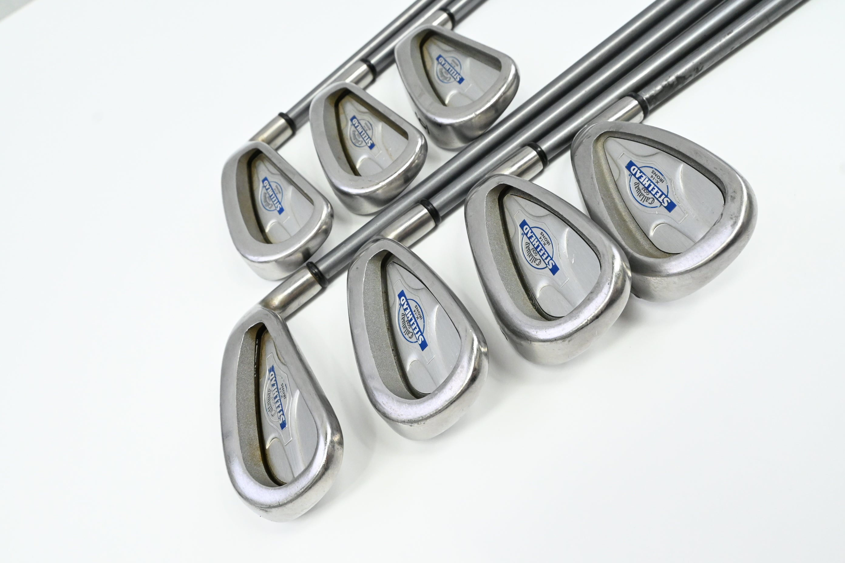 Callaway X-14 Irons / 4-PW / Stiff Flex Callaway Steelhead X-14 Shafts