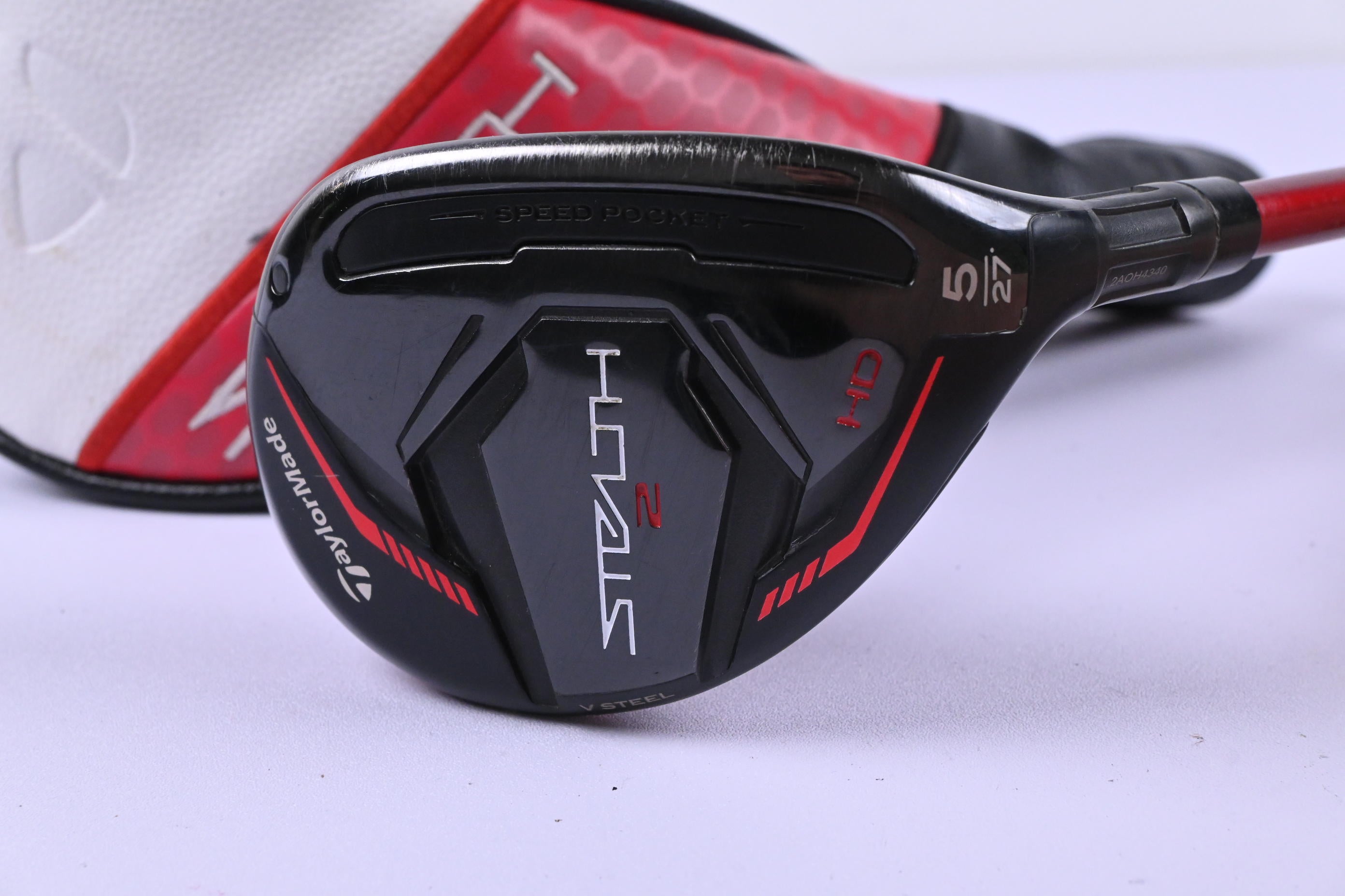 Taylormade Stealth 2 HD #5 Hybrid / 27 Degree / Senior Flex Speeder NX Red 50