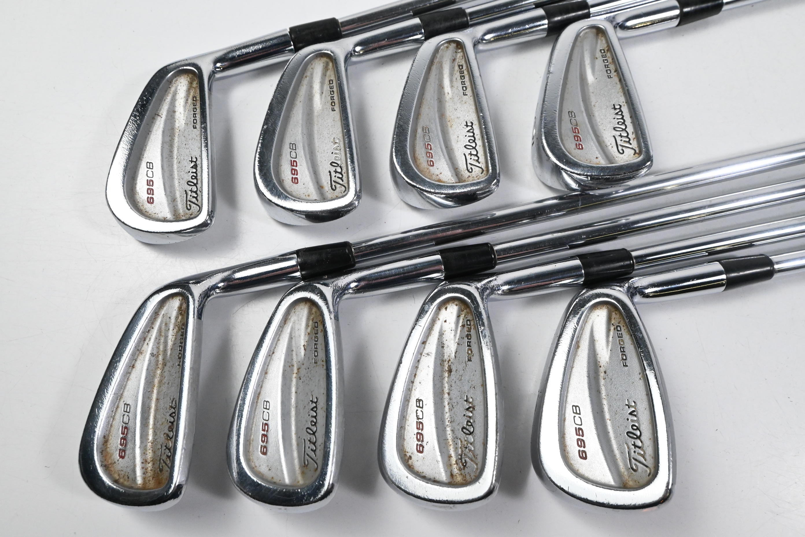 Titleist 695CB Irons / 3-PW / Regular Flex Dynamic Gold R300 Steel Shafts