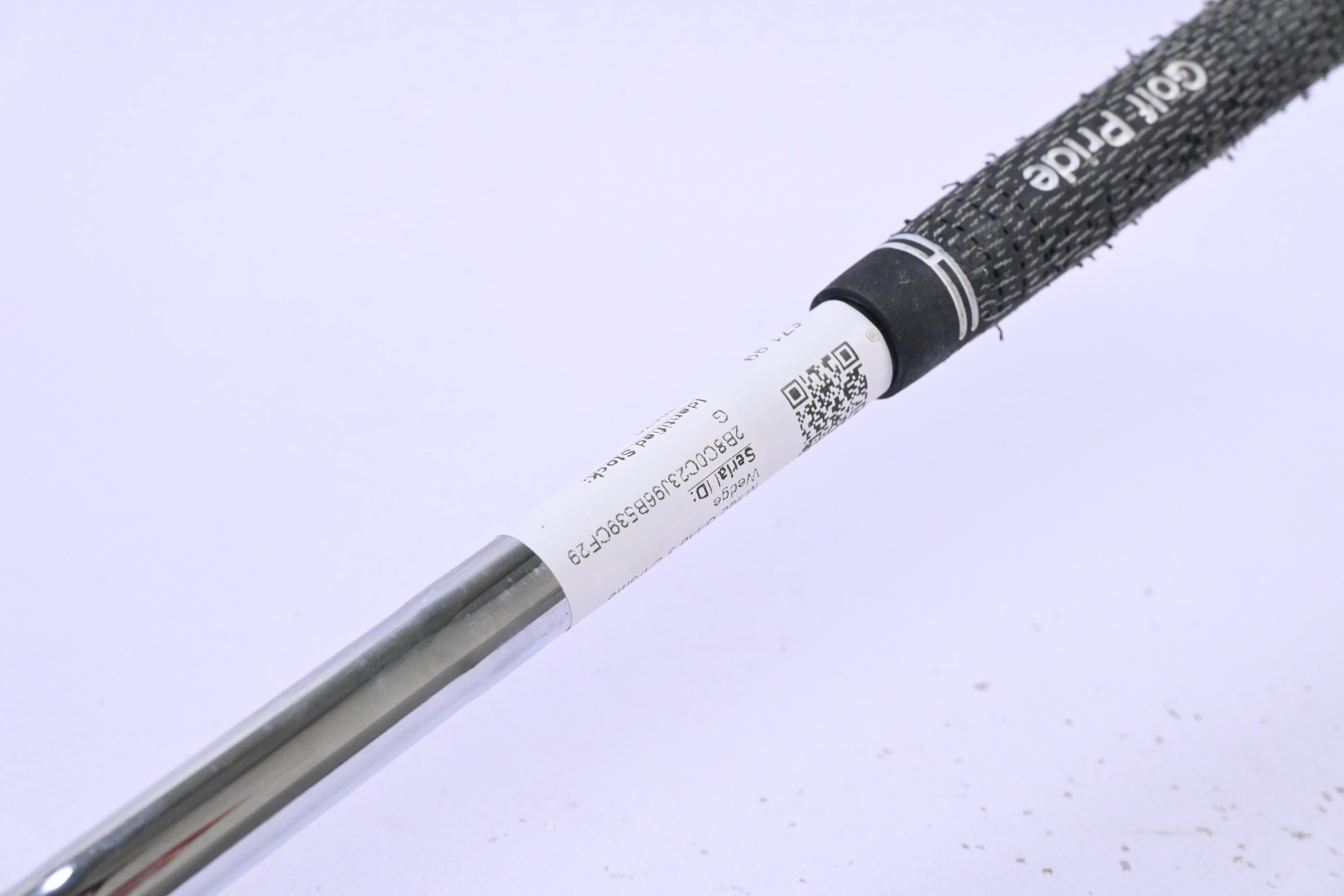 Left Hand Taylormade Milled Grind 3 Chrome Lob Wedge / 60 Degree / Stiff Flex