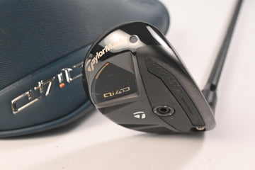 Taylormade Qi4D #4 Hybrid / 22 Degree / Regular Flex REAX By KBS White 65