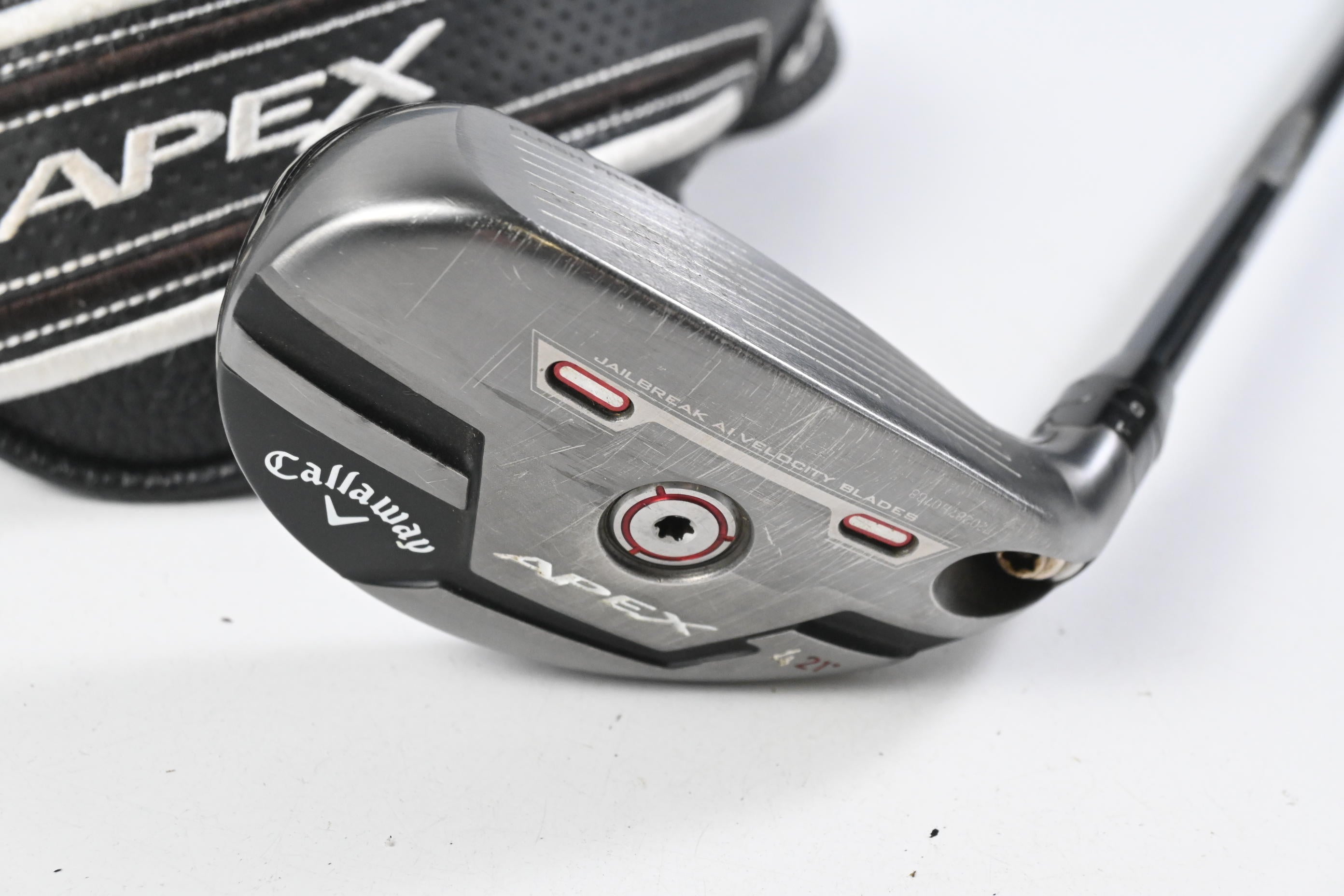 Callaway Apex 21 #4 Hybrid / 21 Degree / Regular Flex UST Recoil Dart 75 Shaft