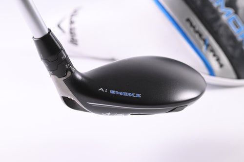 Callaway Paradym Ai Smoke #4 Hybrid / 21 Degree / Senior Flex Aldila Ascent 50
