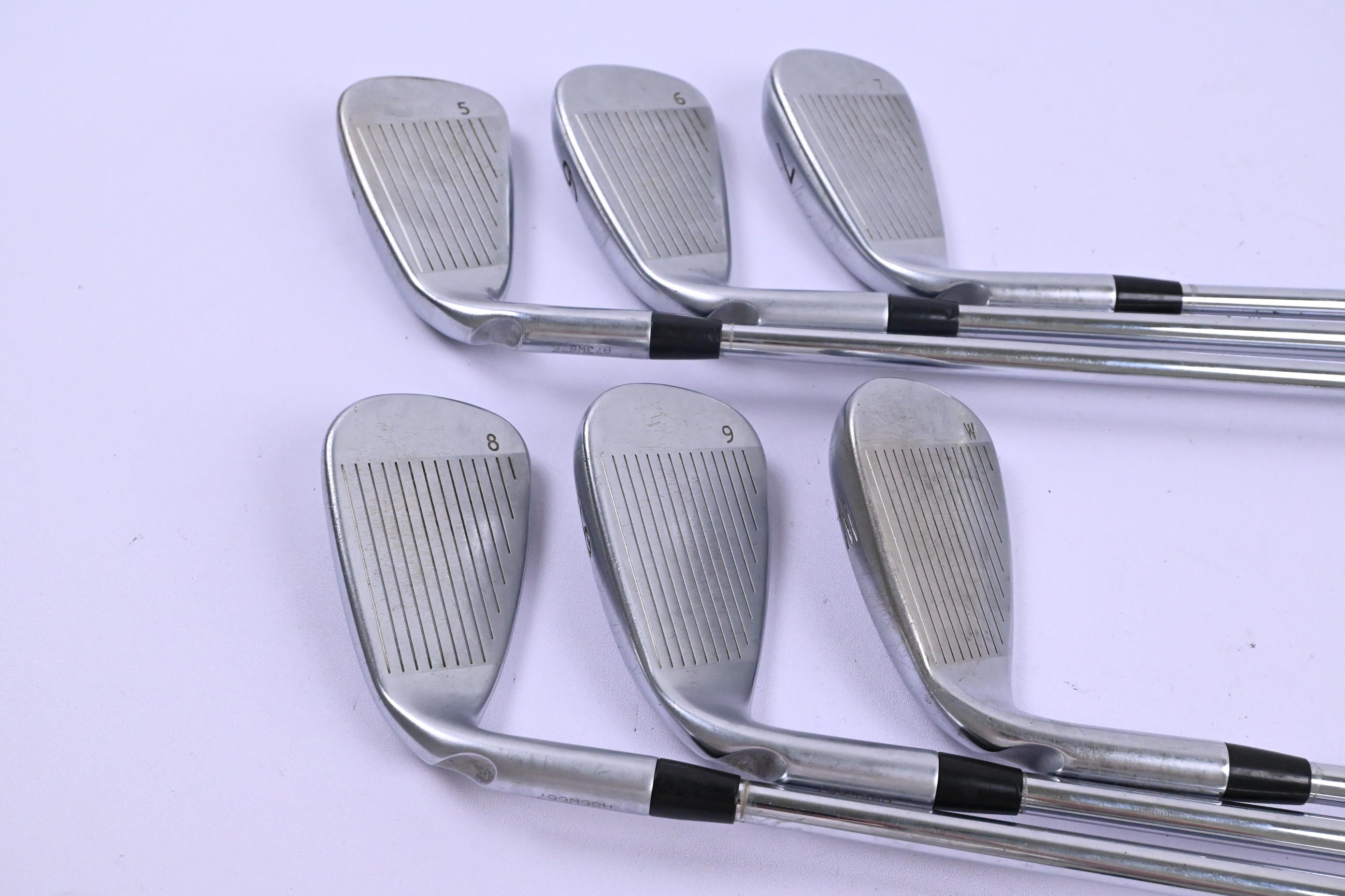 Ping G400 Irons / 5-PW / Green Dot / Regular Plus Flex Project X Rifle Shafts