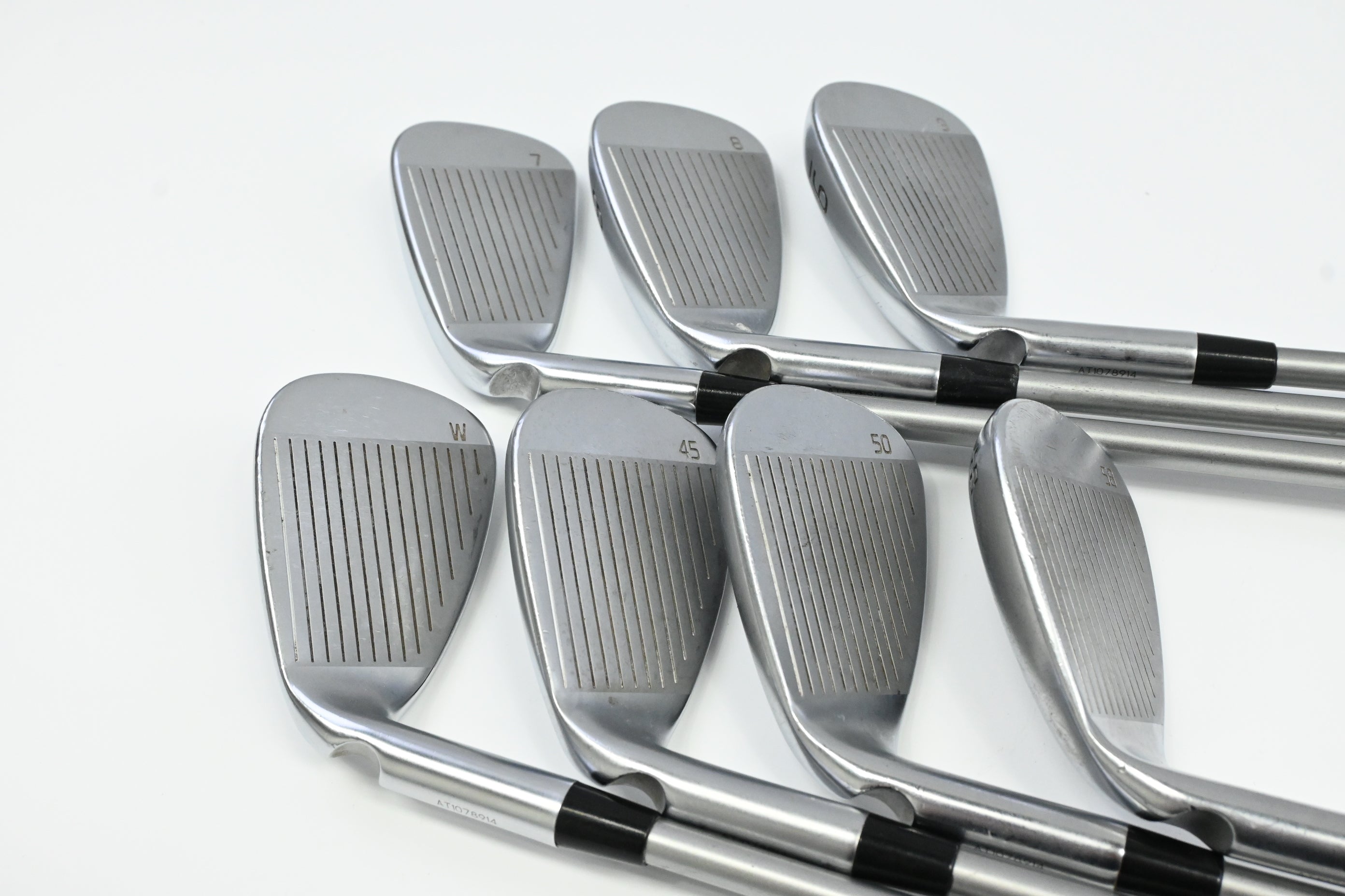 Ping G430 Irons / 7-PW+45°+50°+58° / Red Dot / Senior Flex Ping Alta Quick 35
