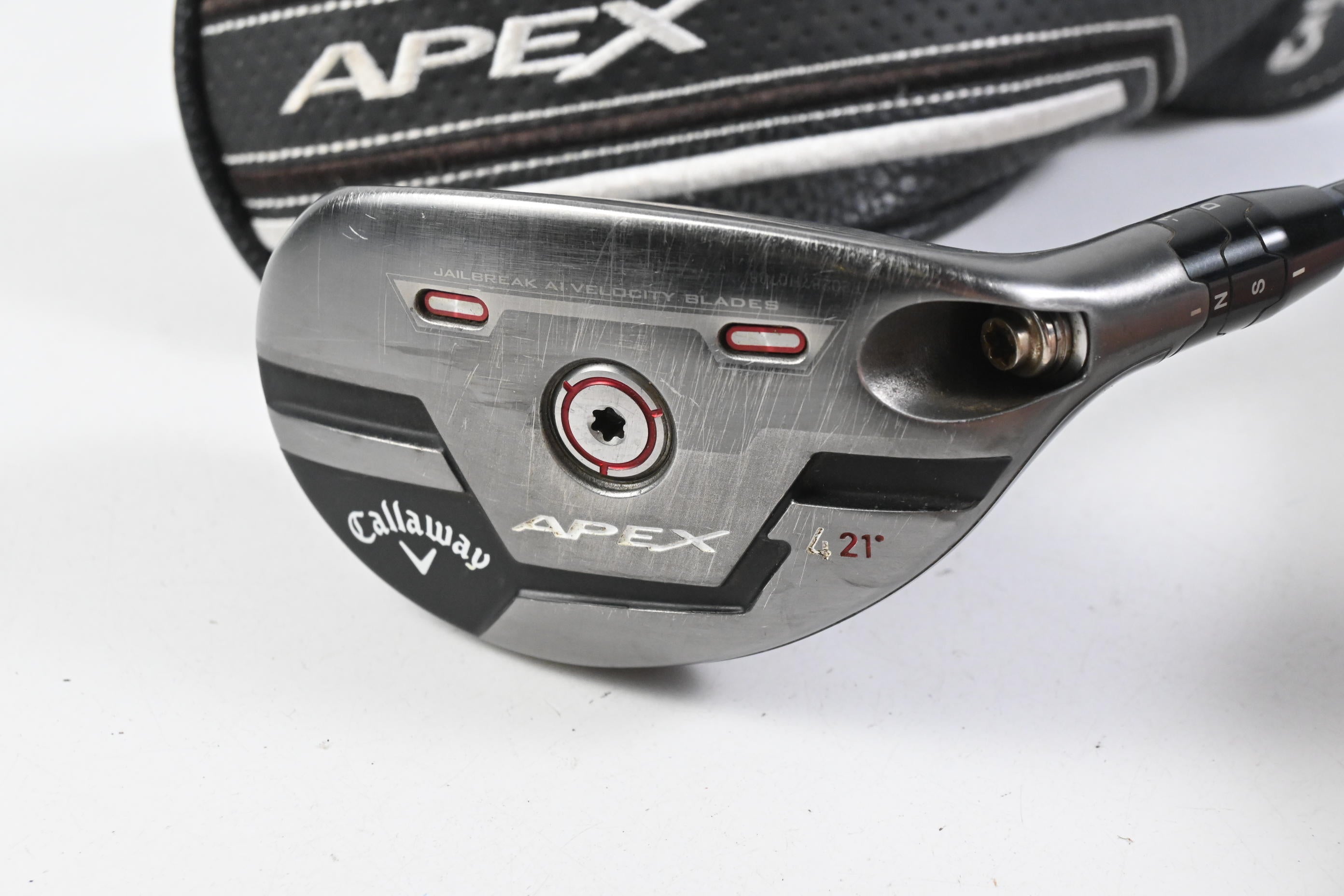 Callaway Apex 21 #4 Hybrid / 21 Degree / Regular Flex UST Recoil Dart 75 Shaft