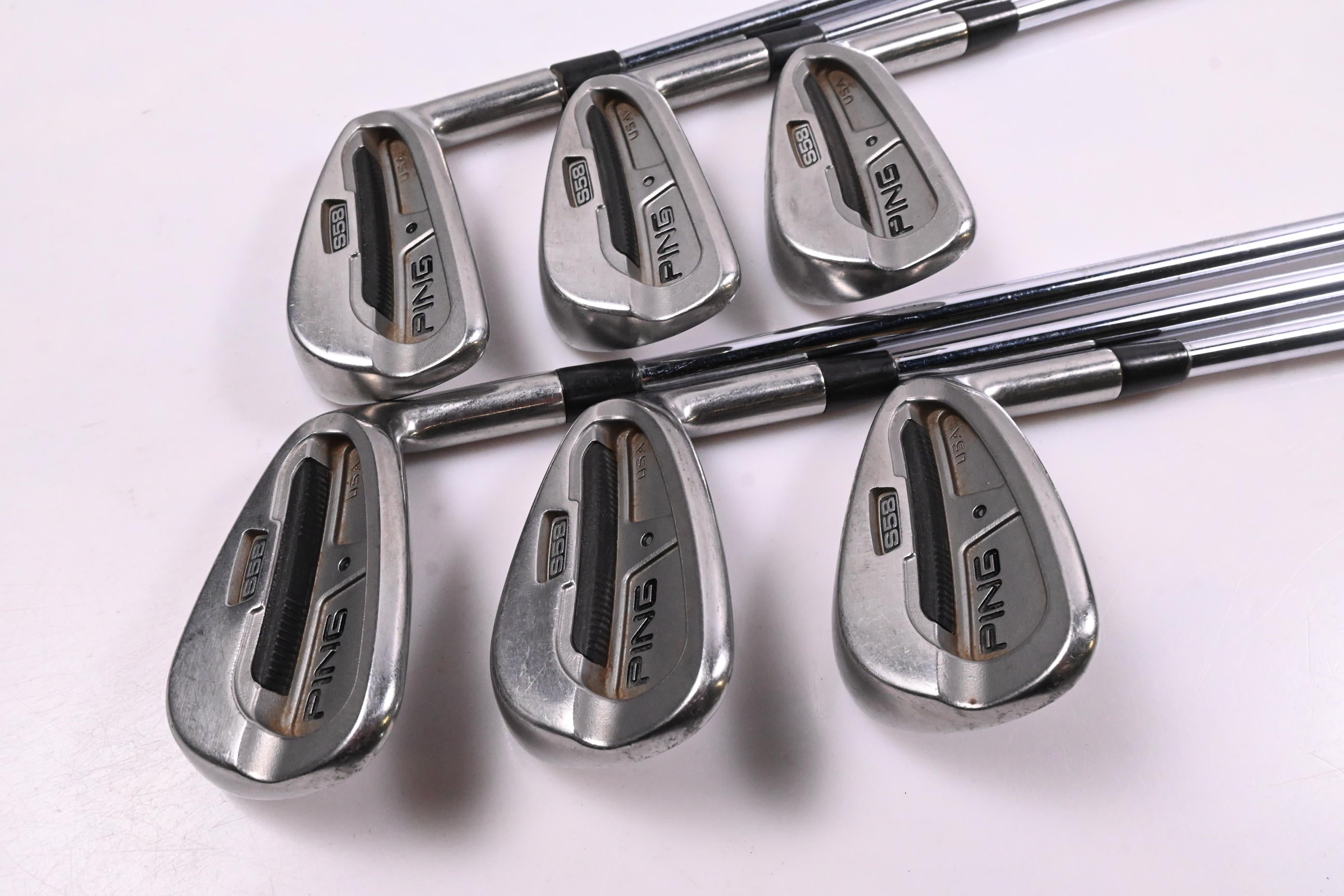 Ping S58 Irons / 5-PW / Black Dot / Stiff Flex Steel Shafts
