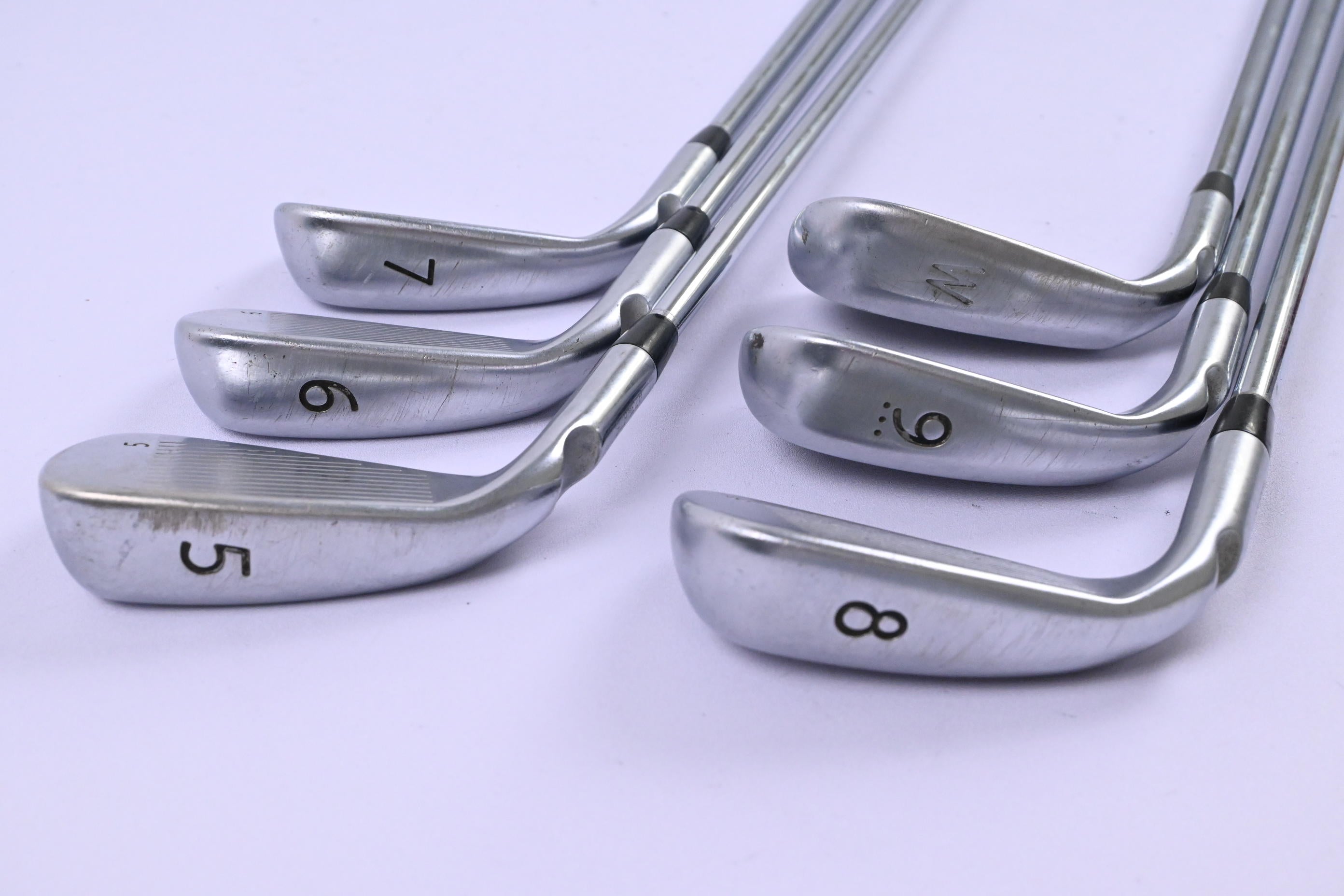 Ping G400 Irons / 5-PW / Green Dot / Regular Plus Flex Project X Rifle Shafts