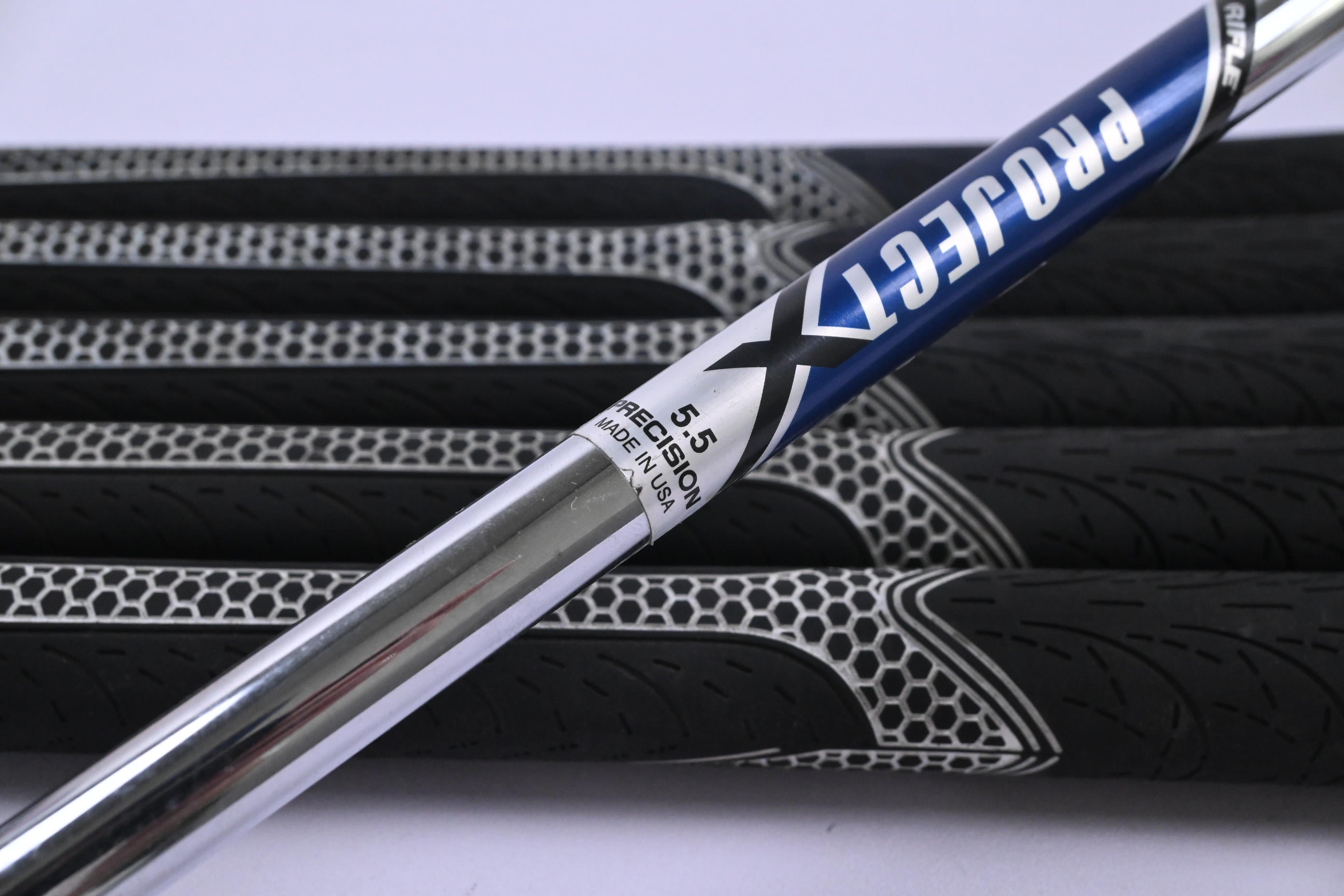 Ping G400 Irons / 5-PW / Green Dot / Regular Plus Flex Project X Rifle Shafts